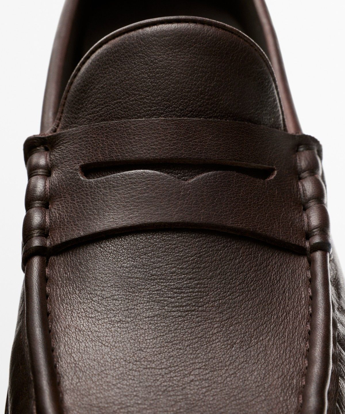 마시모두띠(MASSIMO DUTTI) 가죽 페니 로퍼