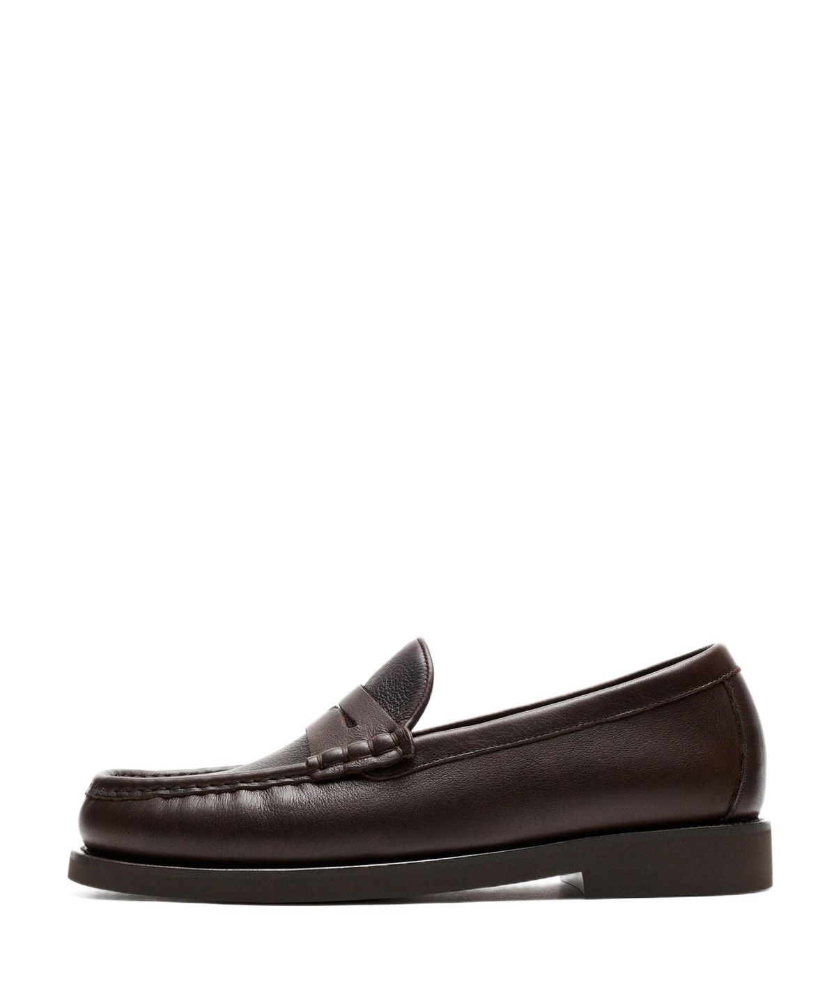 마시모두띠(MASSIMO DUTTI) 가죽 페니 로퍼