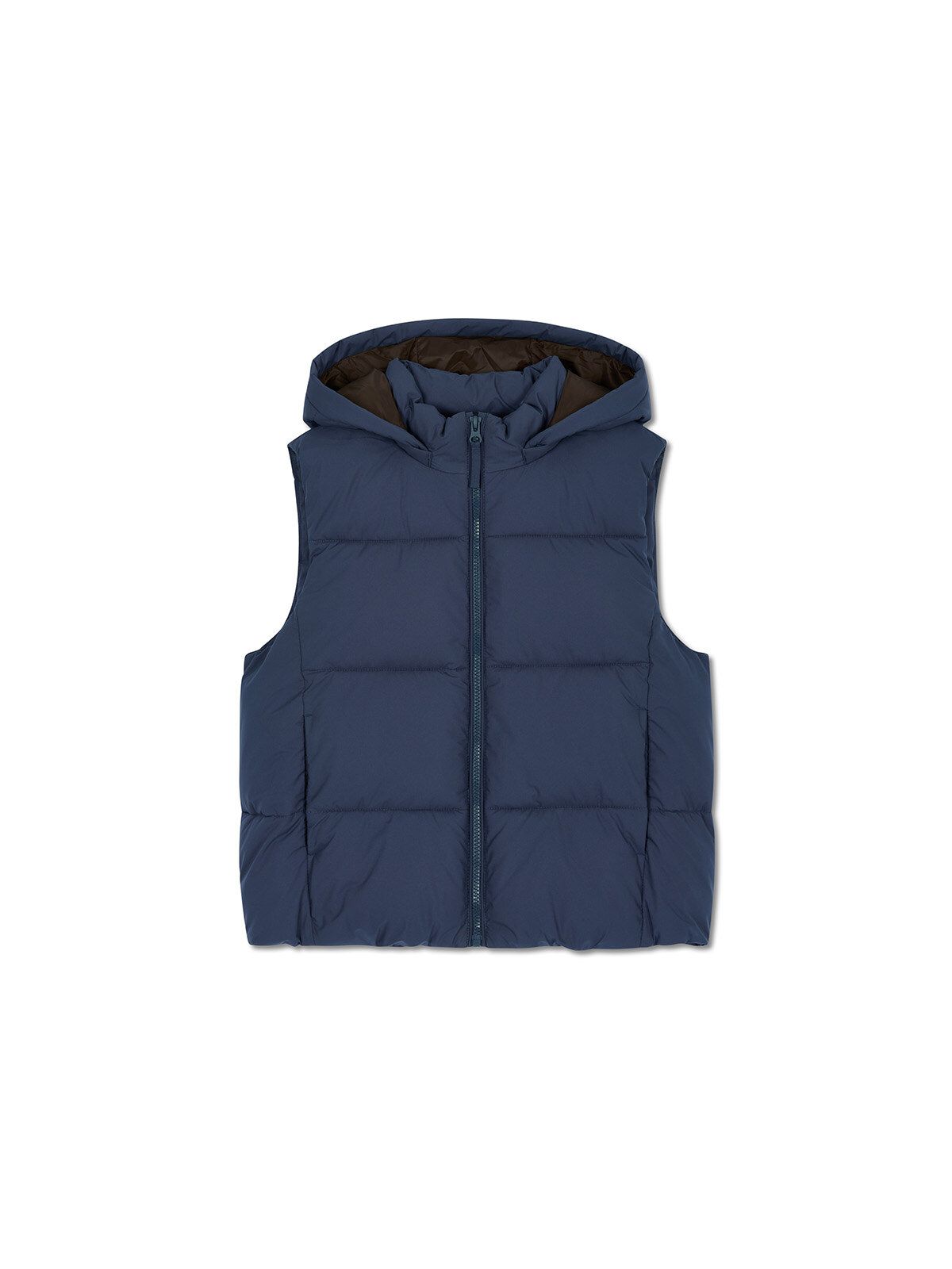 폴햄키즈(POLHAM KIDS) 공용 후드 탈부착 볼륨 베스트_PKG4VP3010