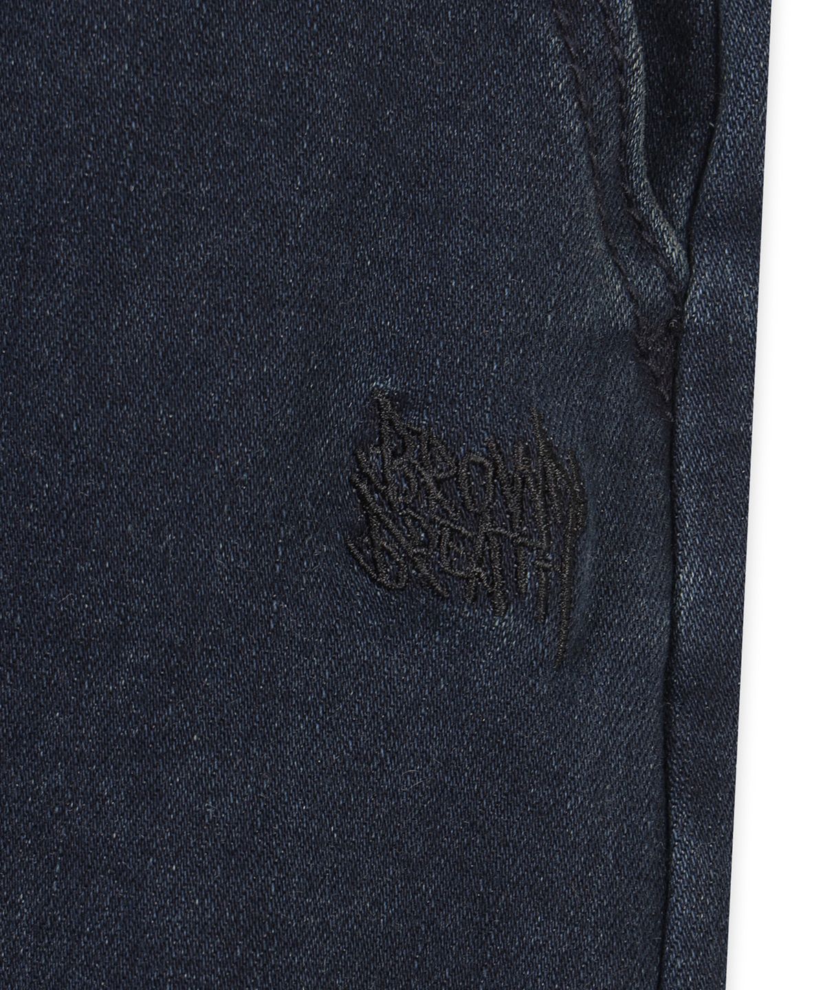 브라운브레스 키즈(BROWNBREATH KIDS) KIDS BRUSHED DENIM PANTS(기모) - NAVY