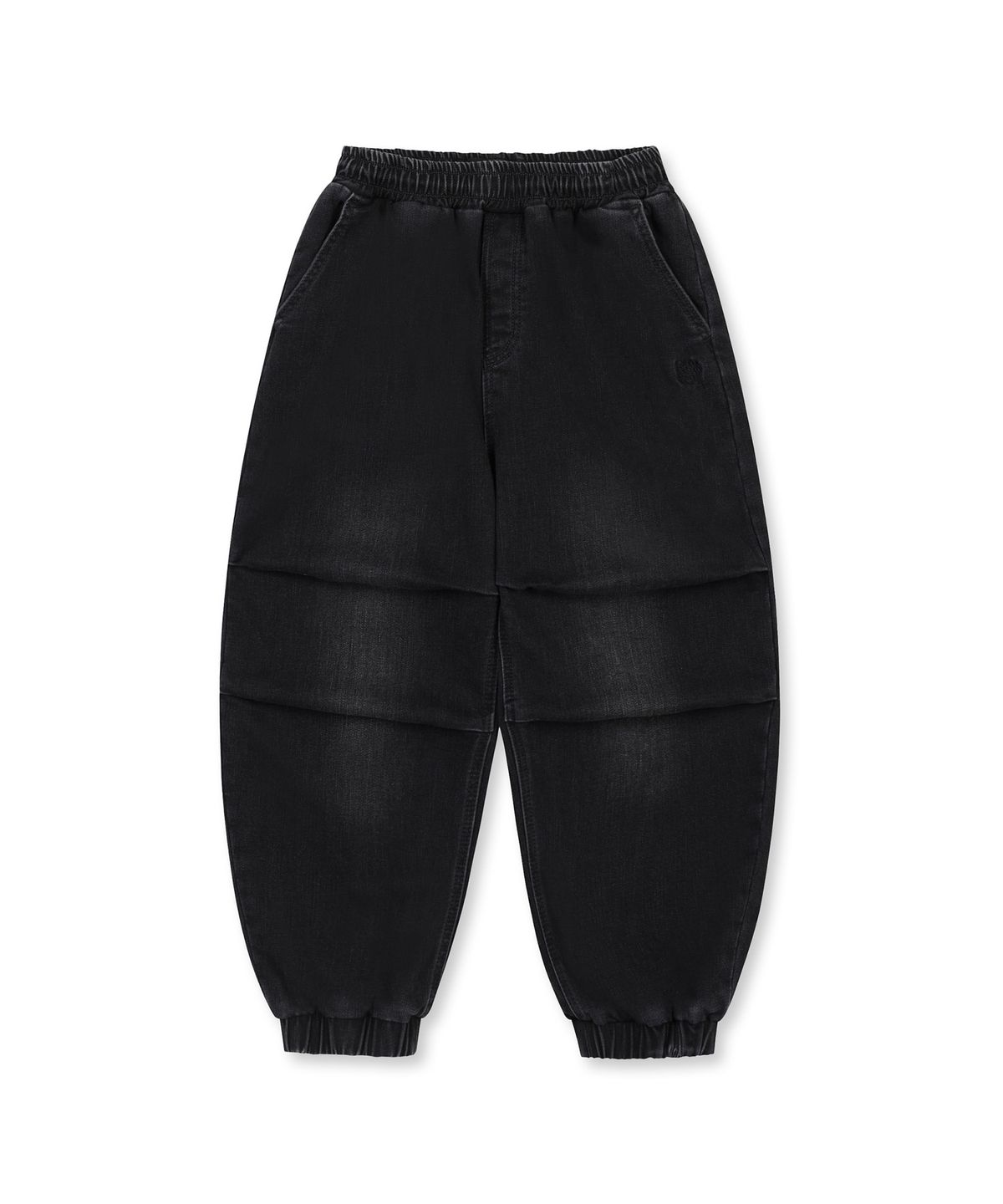 브라운브레스 키즈(BROWNBREATH KIDS) KIDS BRUSHED DENIM PANTS(기모) - BLACK