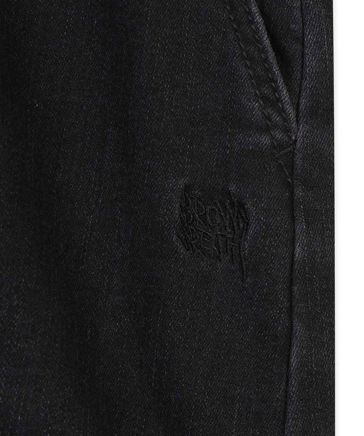 브라운브레스 키즈(BROWNBREATH KIDS) KIDS BRUSHED DENIM PANTS(기모) - BLACK
