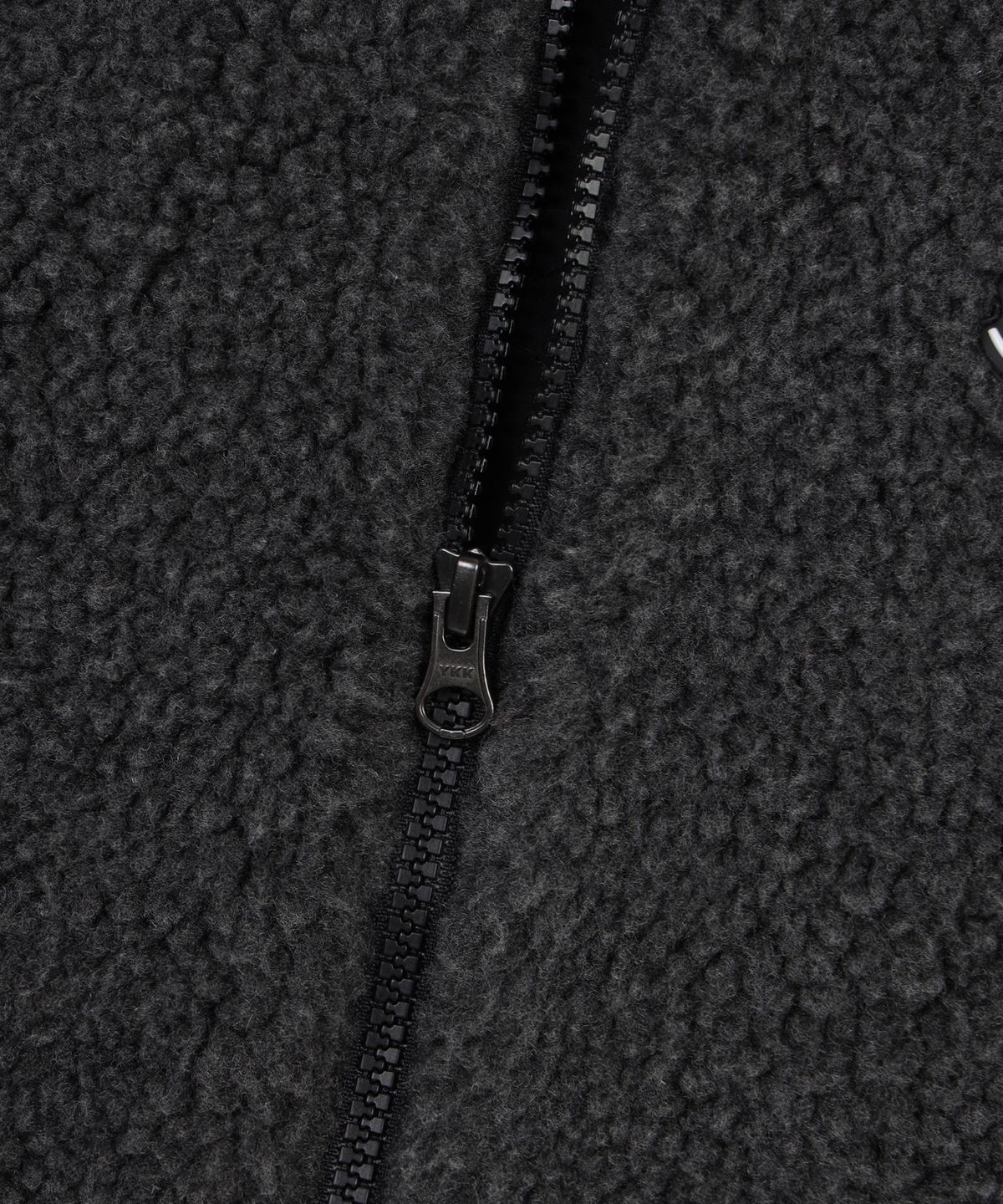 브라운브레스 키즈(BROWNBREATH KIDS) KIDS WOVEN MIX FLEECE JACKET - CHARCOAL