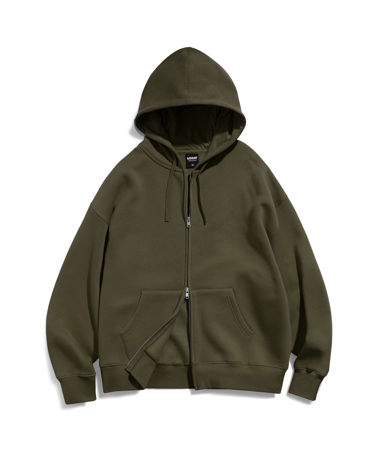 미니멀프로젝트(MINIMALPROJECT) 리파인드 스탠다드 기모 후드집업 MZT200 [KHAKI]