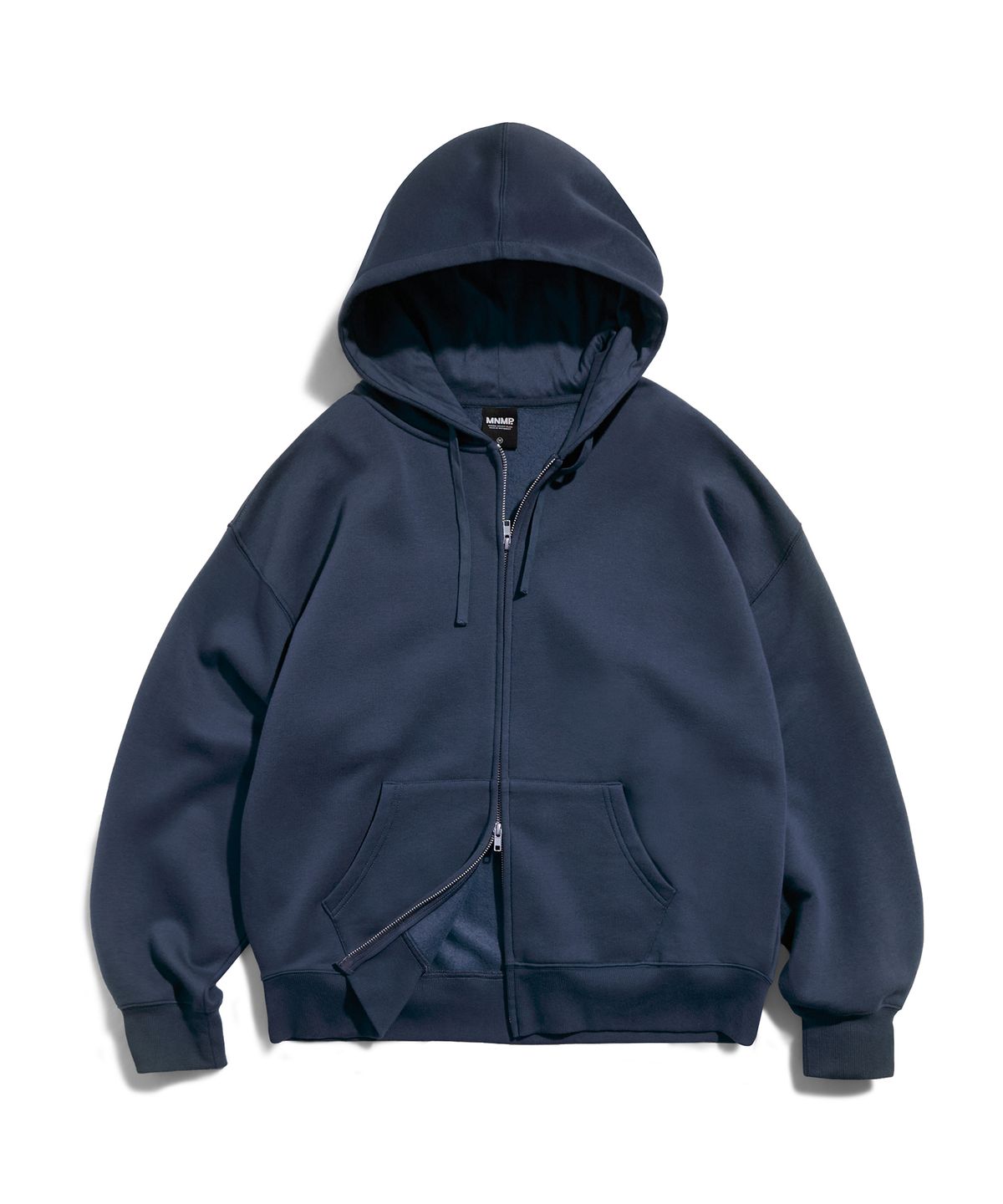 미니멀프로젝트(MINIMALPROJECT) 리파인드 스탠다드 기모 후드집업 MZT200 [NAVY]