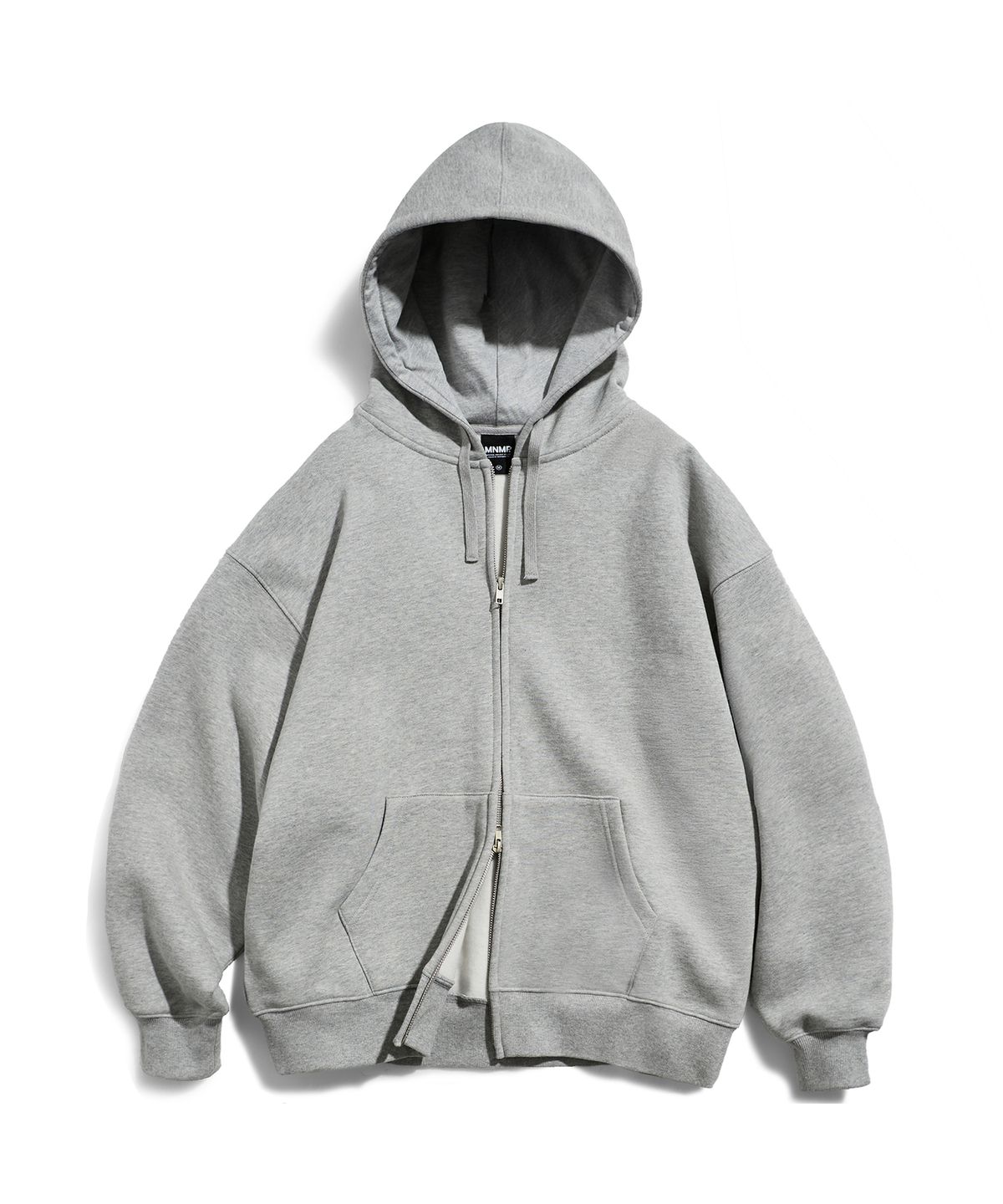 미니멀프로젝트(MINIMALPROJECT) 리파인드 스탠다드 기모 후드집업 MZT200 [GRAY]