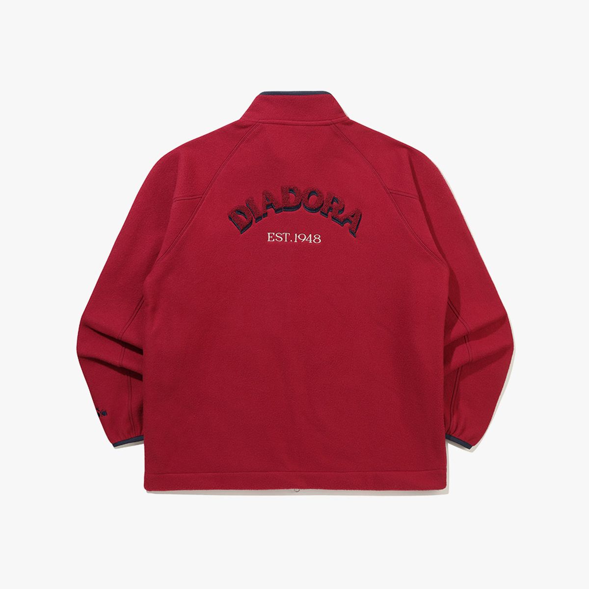 디아도라(diadora) 클럽 하우스 플리스 자켓 RED