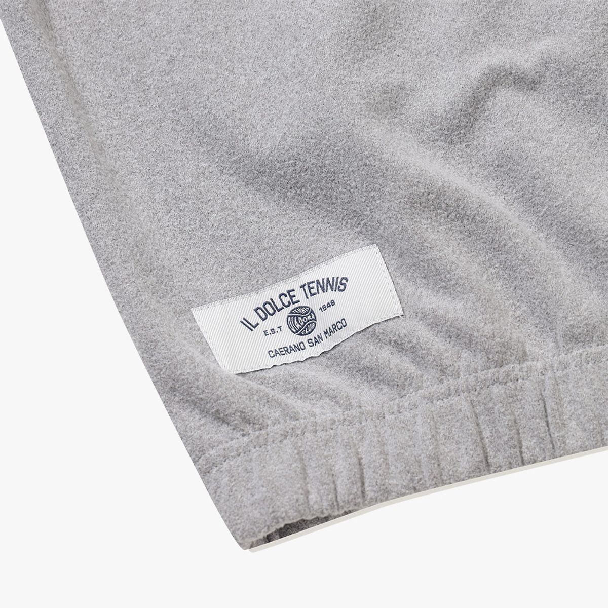 디아도라(diadora) 디도 볼 하프집업 맨투맨 우먼 MELANGE GREY