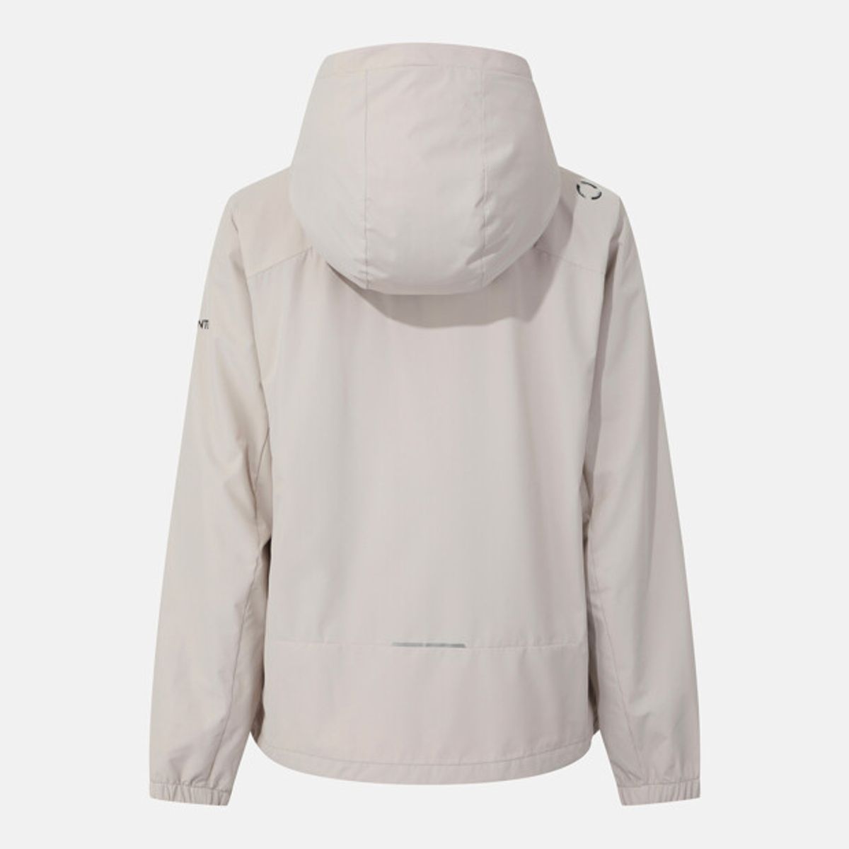 데상트(DESCENTE) 윈터 트랙 런 경량 기모 안감 바람막이 자켓 베이지 SR423RJKO1