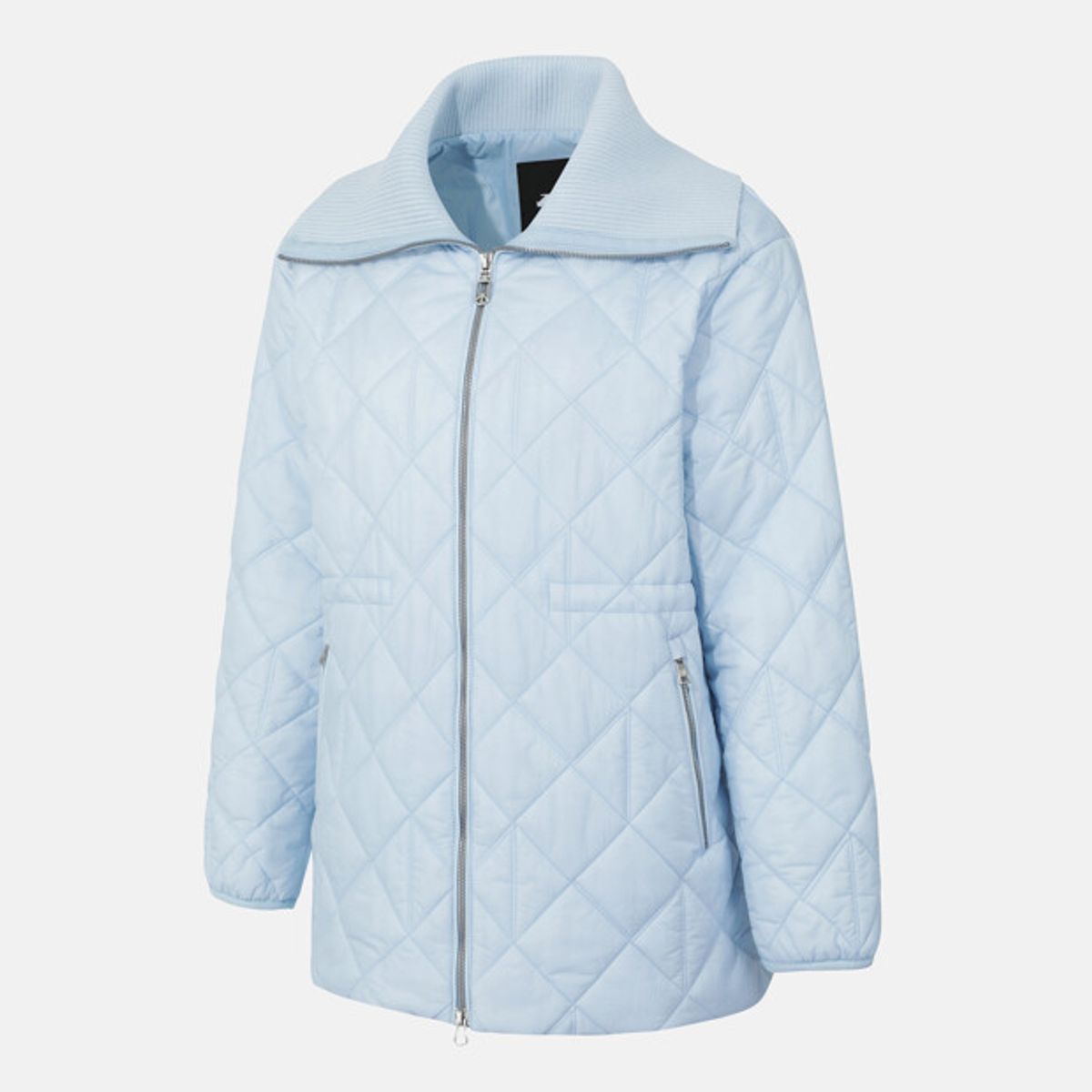 데상트(DESCENTE) 여성 퀼팅 경량 패딩 자켓 스카이 블루 SR322SPD91