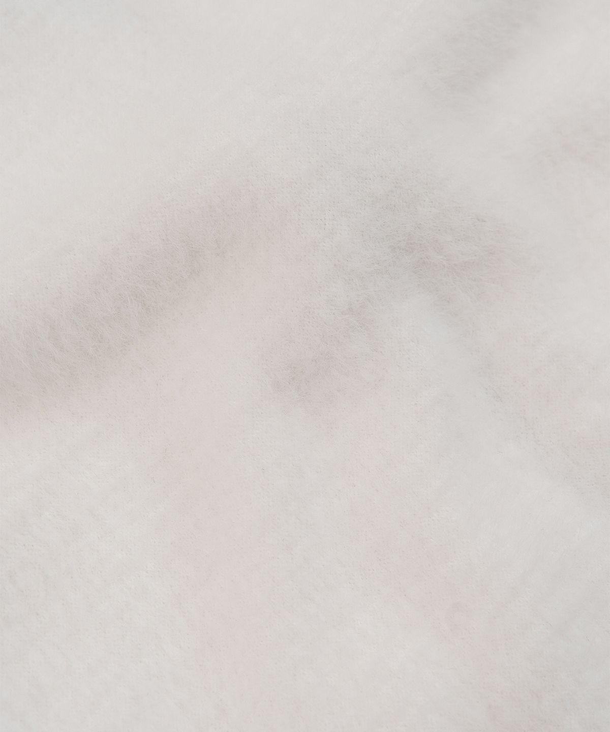 지제뮤지엄(ZIZEMUSEUM) CROPPED HIGH NECK KNIT ZIP-UP (WHITE)