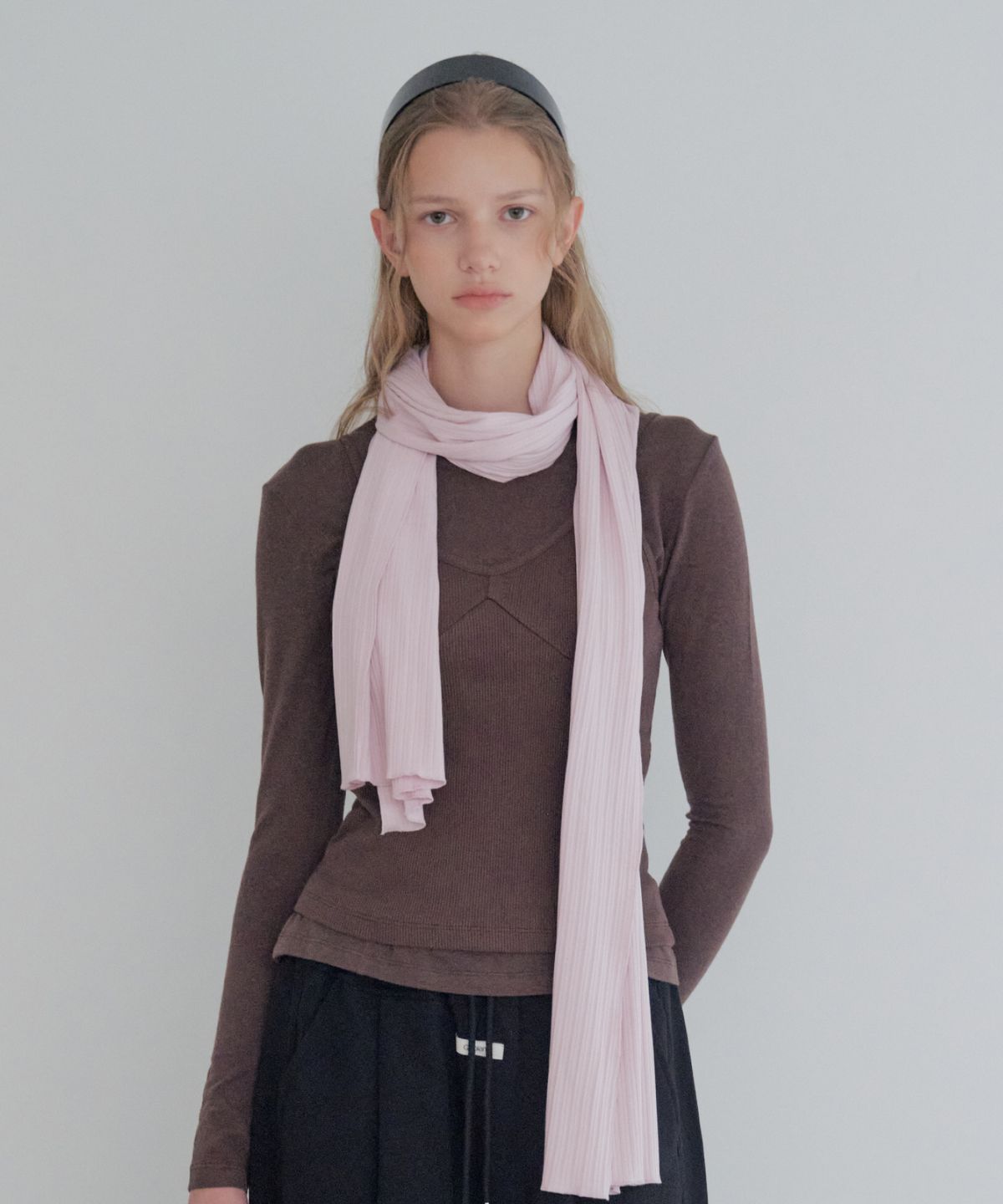 그라스플랜(GRASPLAN) Smooth Touch Knit Muffler_5Color
