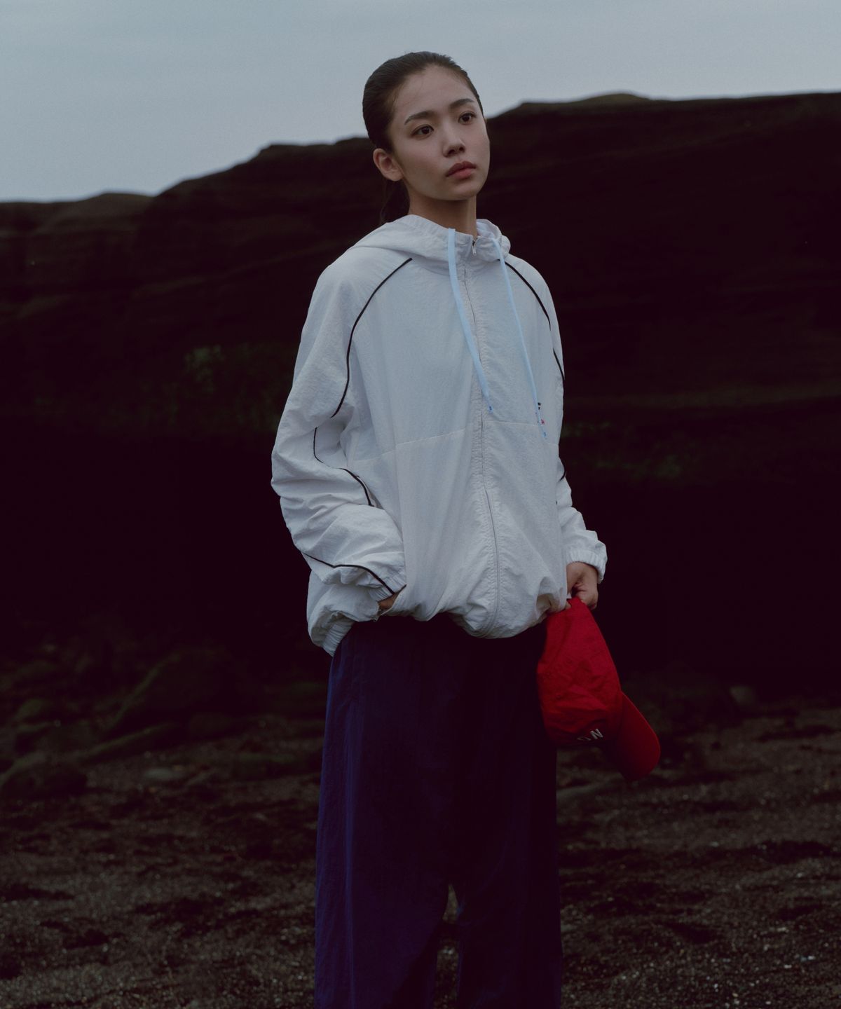 얼스캄에라(EARTH CALM ERA) 어반 코스트 트랙 팬츠