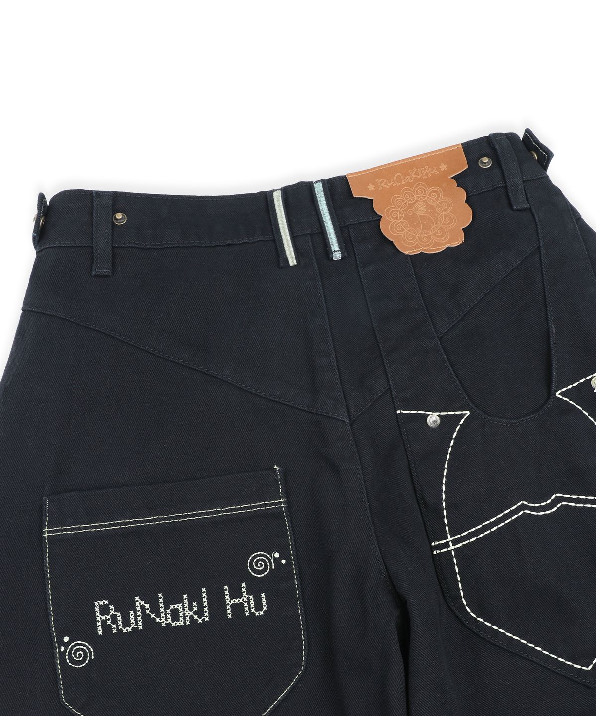 루나키후(RuNaKi'Hu') WXP112 돗토모리 뽀글뽀글 벌룬팬츠 (BLACK)