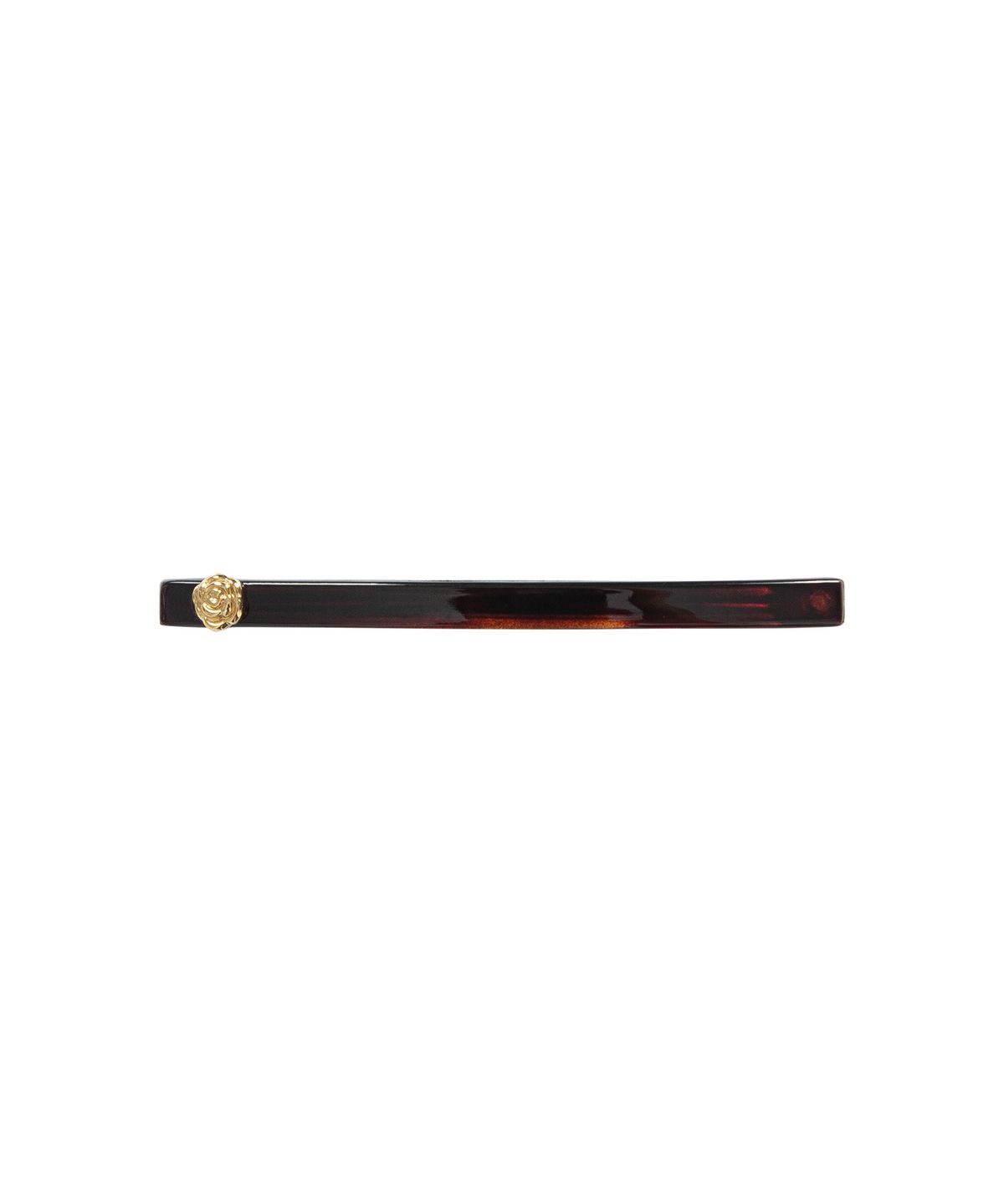 루시르주(LUCIR ZU) Slim Long Rose Hair Pin (Brown)