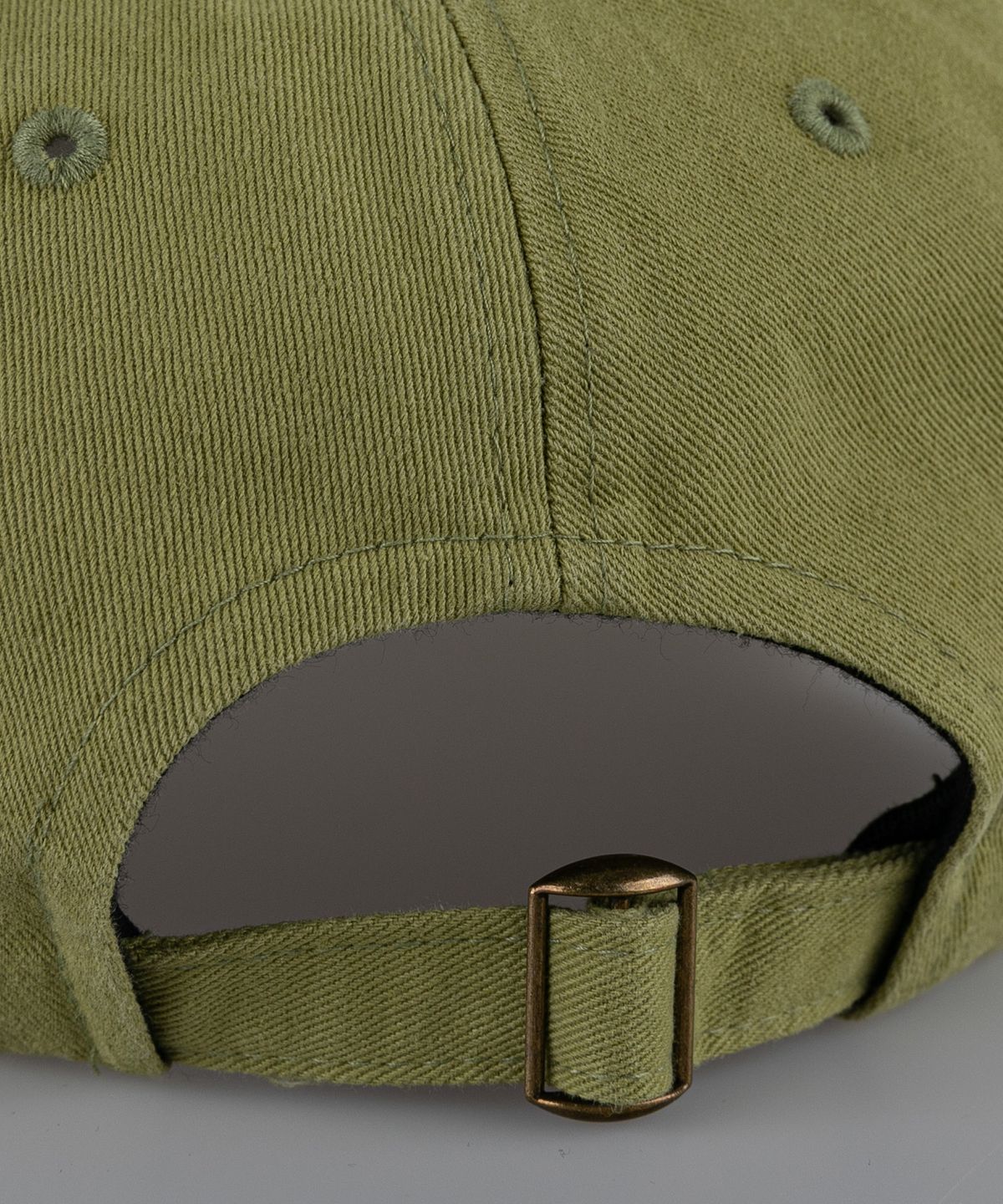 키페(KIFFER) Je Kiffe Smile 5-Panel two-tone ball cap-green
