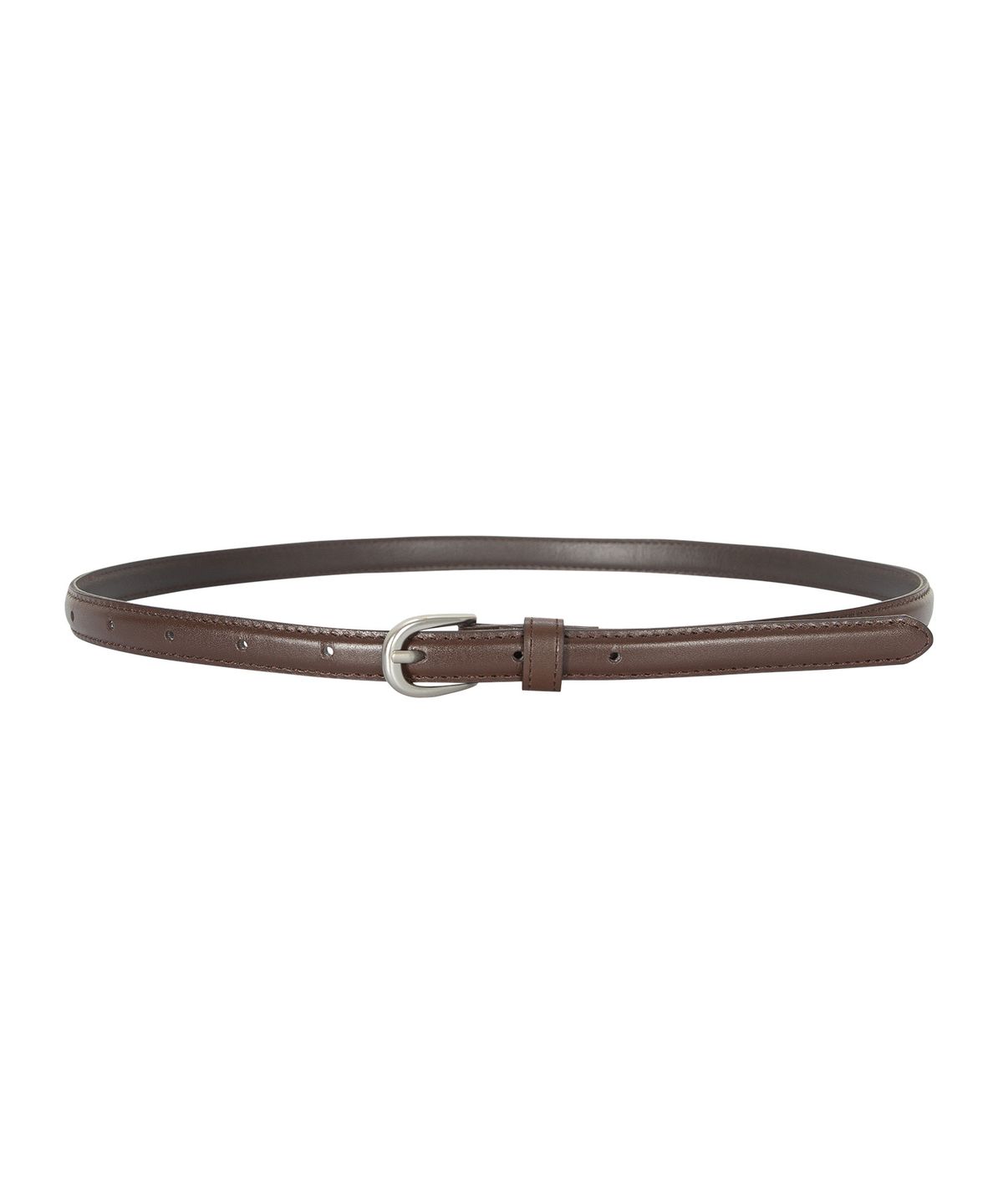 루시르주(LUCIR ZU) 15mm Cow Leather Belt (Brown)
