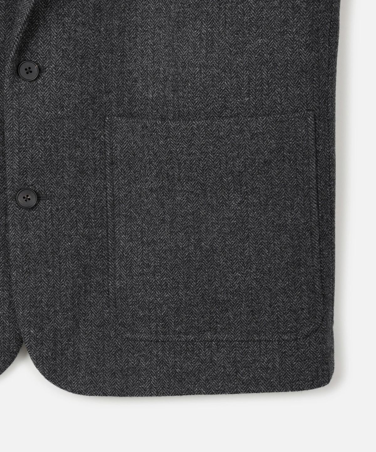 247시리즈(247SERIES) WOOL 헤링본 자켓 CHARCOAL