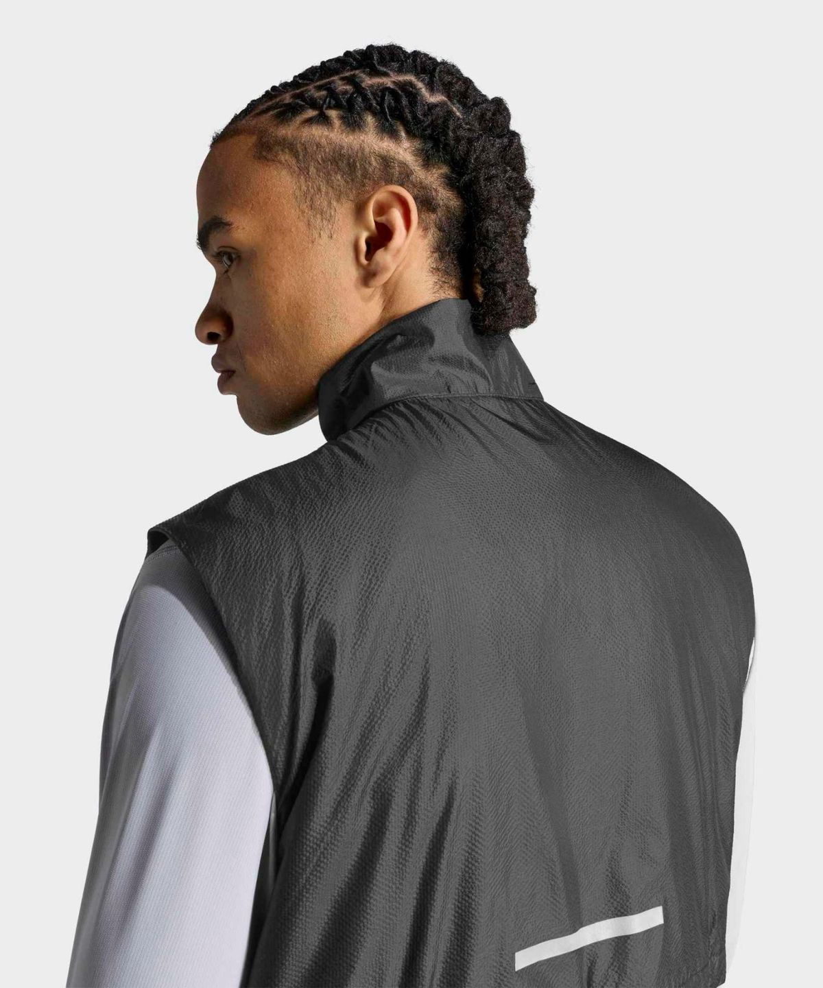 아디다스(ADIDAS) 아디365 러닝 웜 베스트 - 블랙 / KH1049