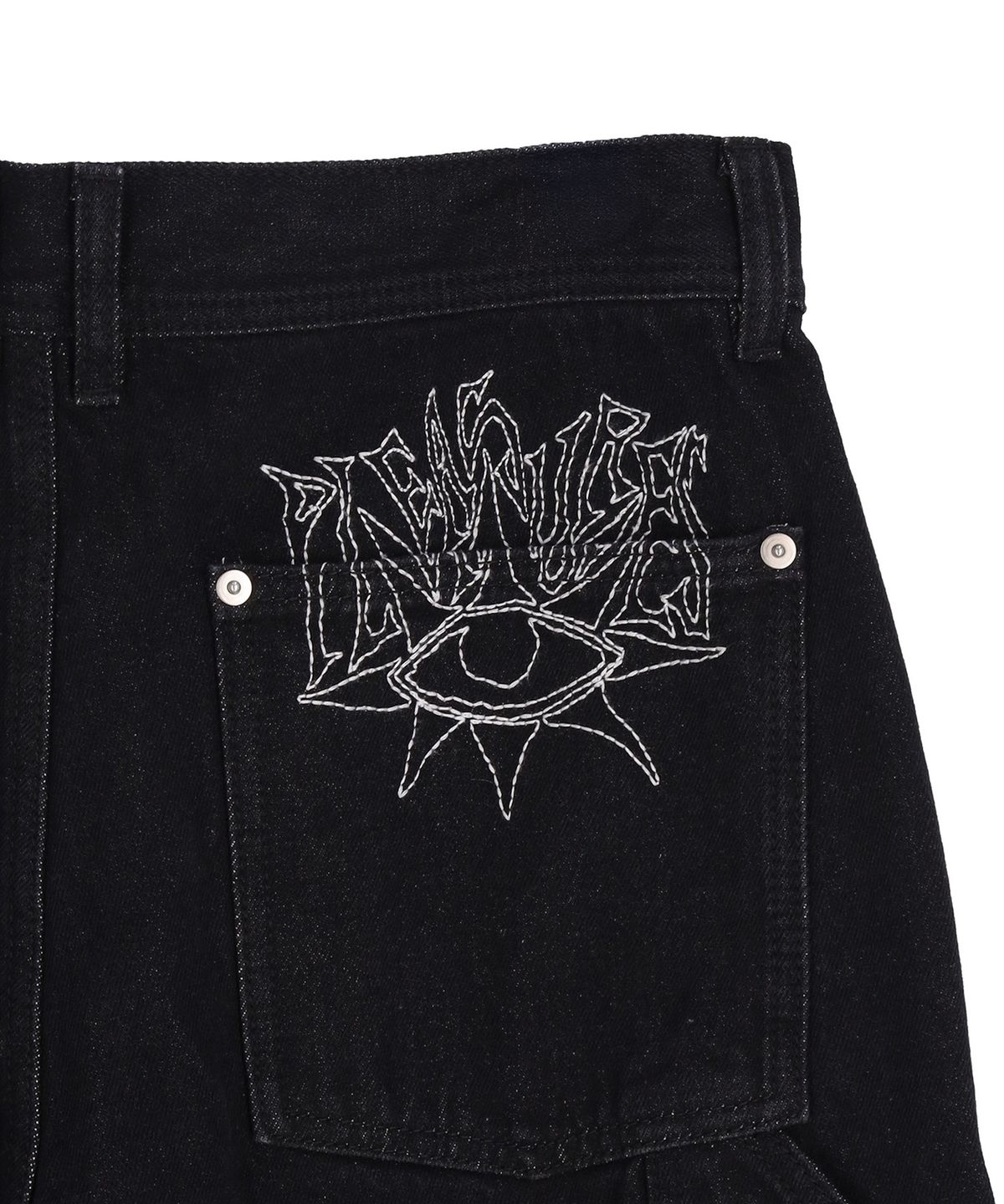 애프터매스(AFTERMATH) ATM X PLEASURES EYE CARPENTERS JEANS