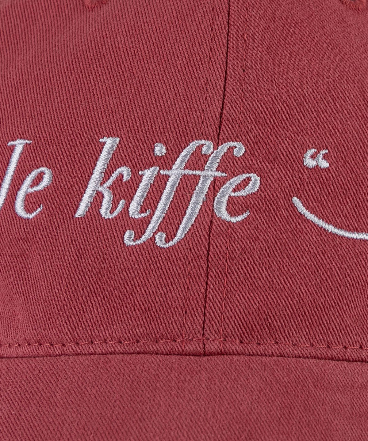 키페(KIFFER) Je Kiffe Smile Ball cap-washing burgundy