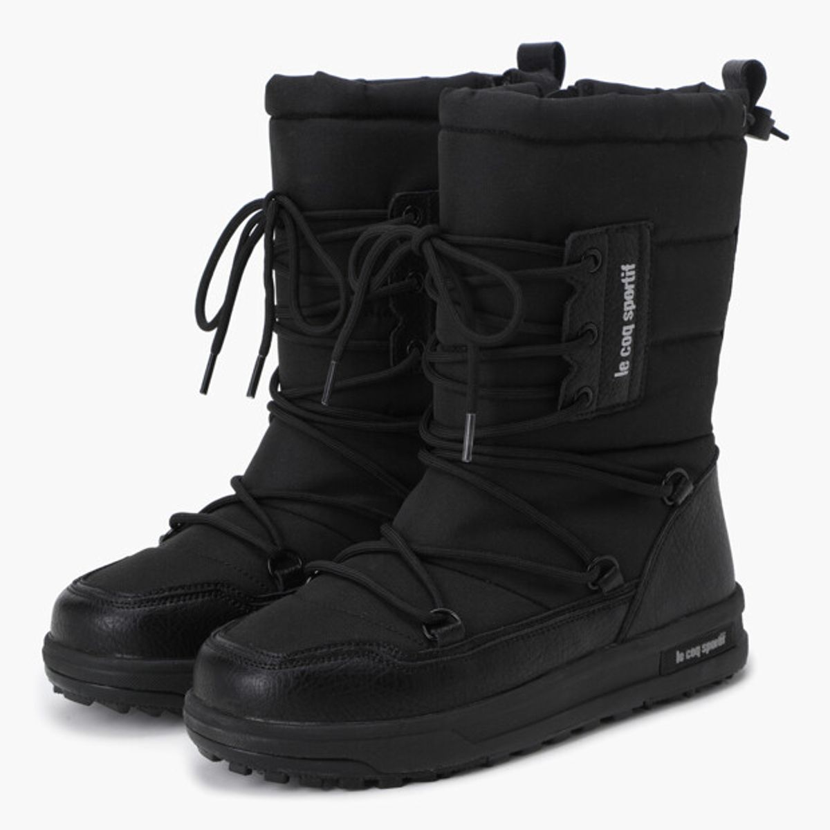 르꼬끄 골프(LECOQ GOLF) BIRKIE PADDED MIDDLE BOOTS (벌키 패디드 미들 부츠) _BLCK GR322LSH91