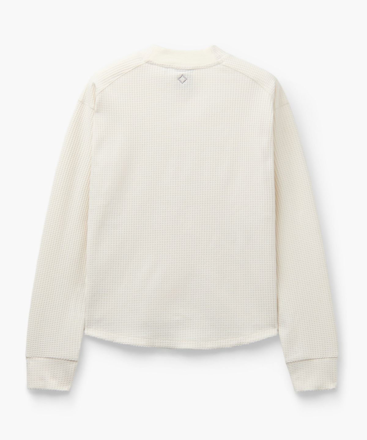 헬리녹스 웨어(HELINOX WEAR) 와플 모크넥 긴팔 티셔츠 우먼_Ivory