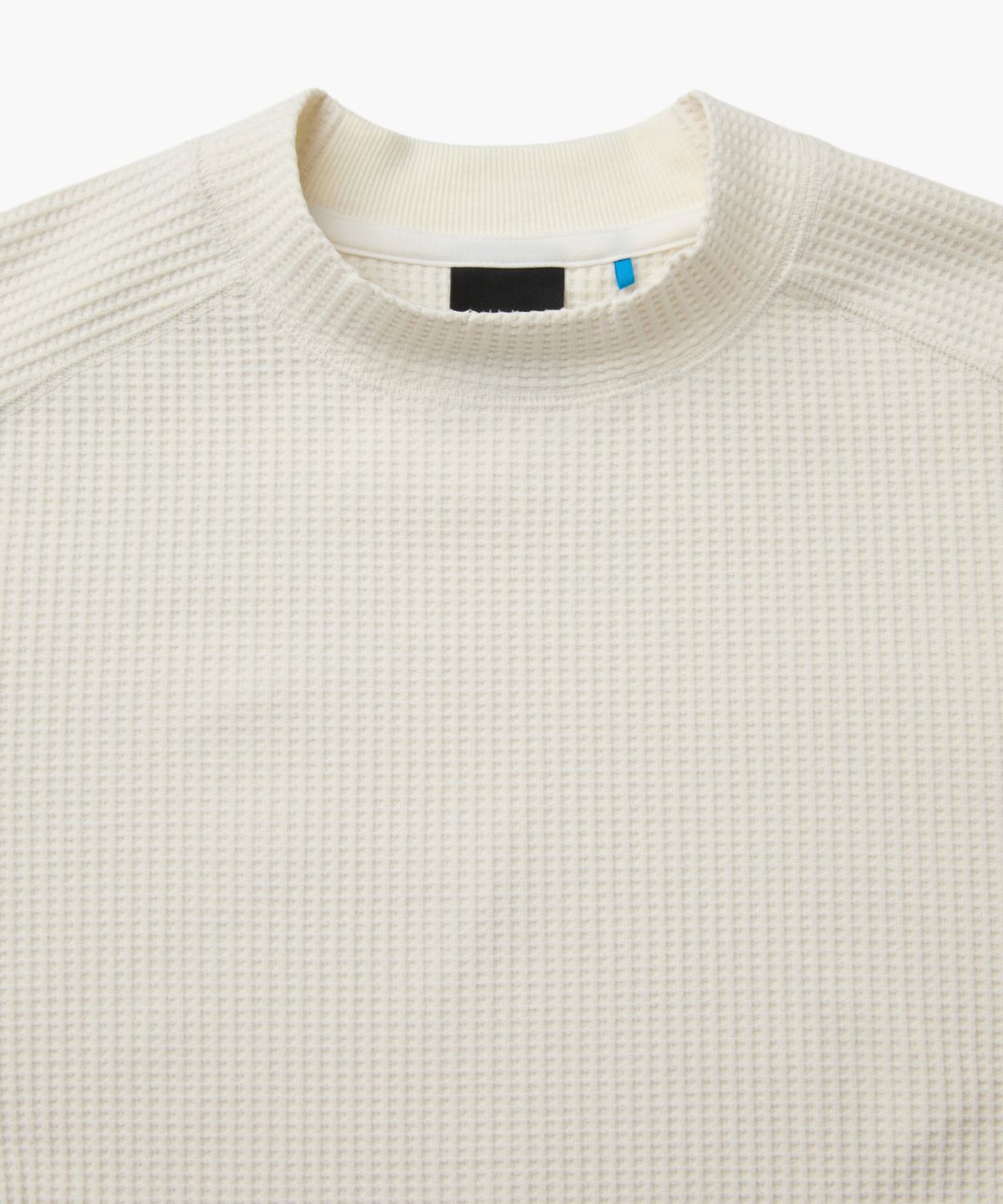 헬리녹스 웨어(HELINOX WEAR) 와플 모크넥 긴팔 티셔츠 우먼_Ivory