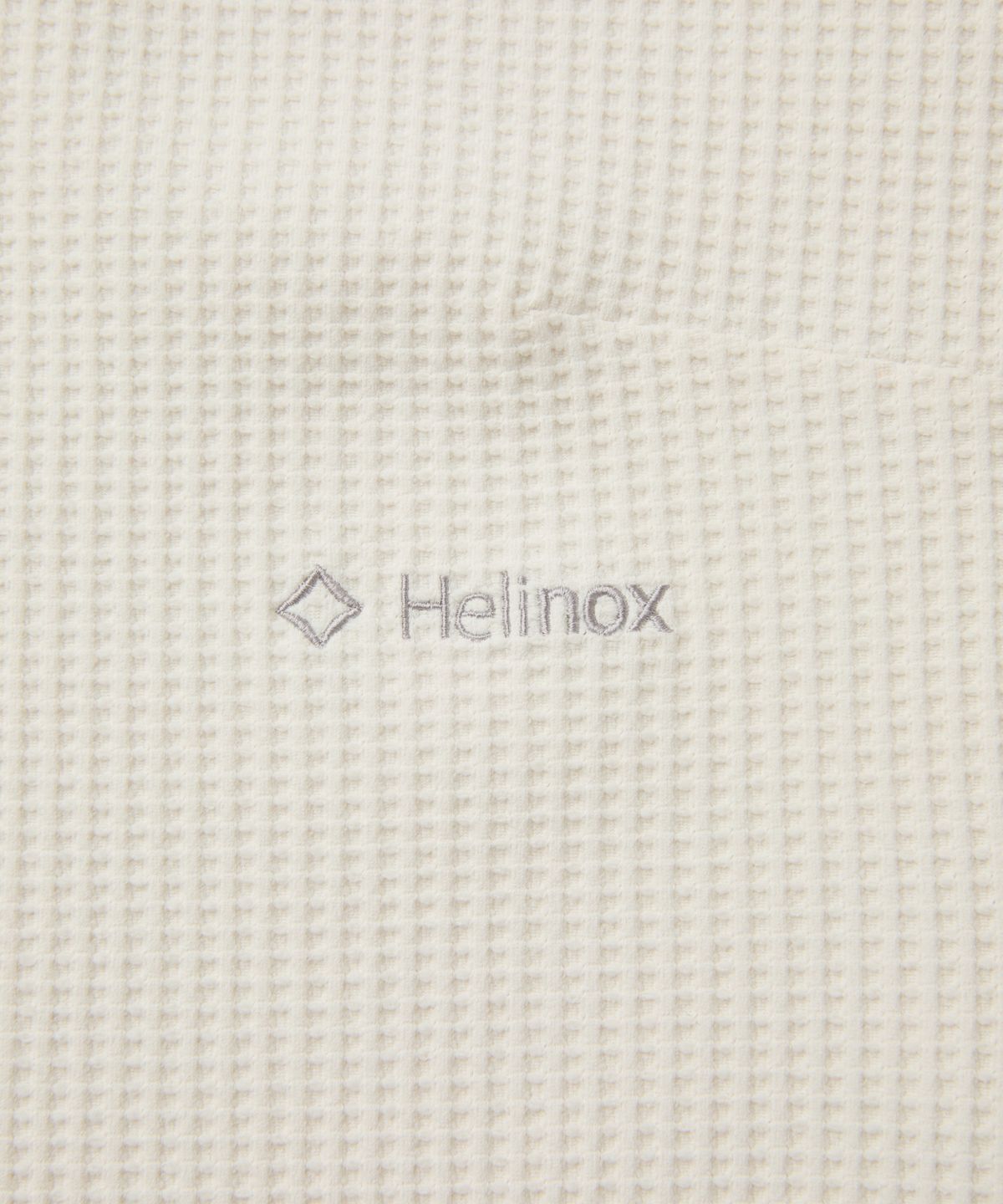 헬리녹스 웨어(HELINOX WEAR) 와플 모크넥 긴팔 티셔츠 우먼_Ivory