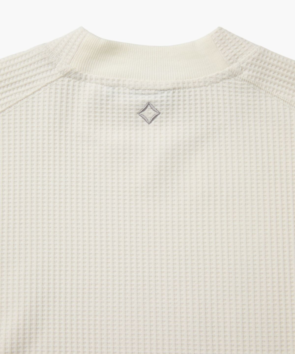 헬리녹스 웨어(HELINOX WEAR) 와플 모크넥 긴팔 티셔츠 우먼_Ivory