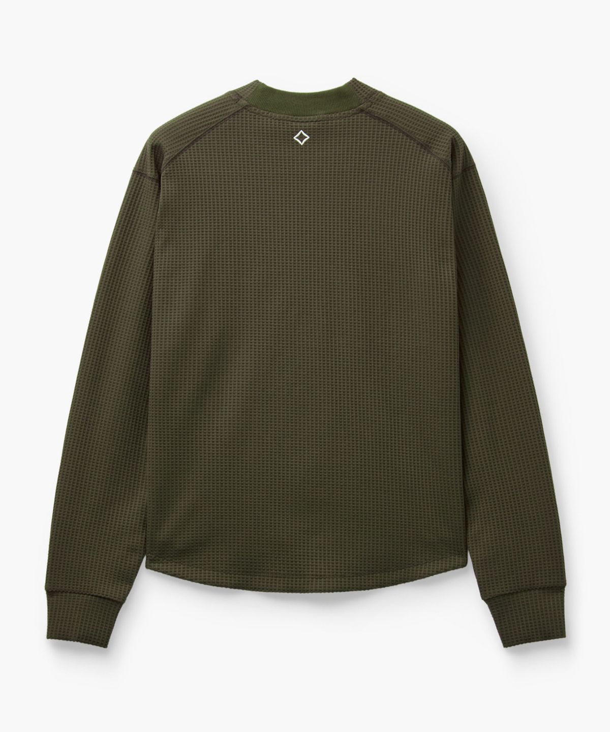 헬리녹스 웨어(HELINOX WEAR) 와플 모크넥 긴팔 티셔츠 우먼_Brown