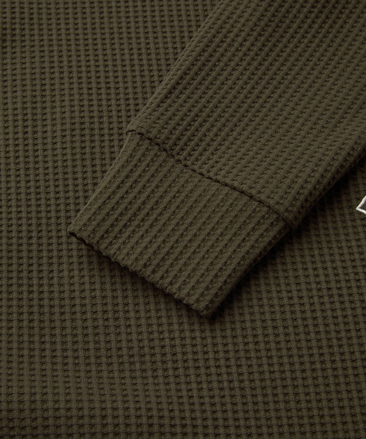 헬리녹스 웨어(HELINOX WEAR) 와플 모크넥 긴팔 티셔츠 우먼_Brown