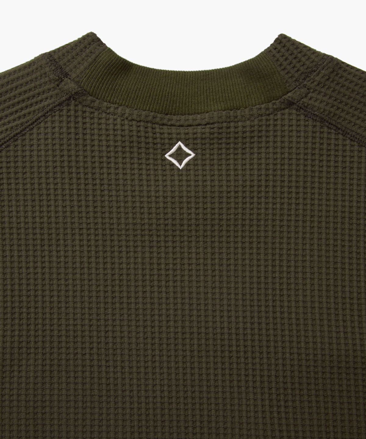 헬리녹스 웨어(HELINOX WEAR) 와플 모크넥 긴팔 티셔츠 우먼_Brown