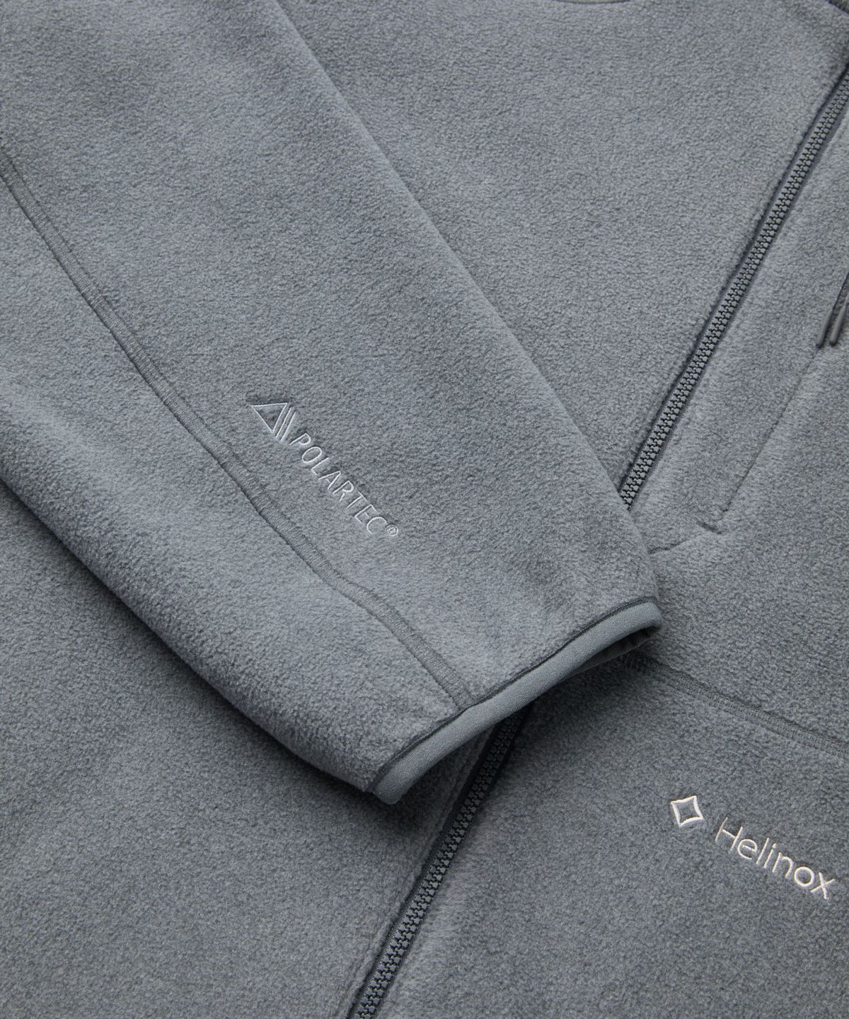 헬리녹스 웨어(HELINOX WEAR) 폴라텍 200 플리스 자켓_Melange Gray