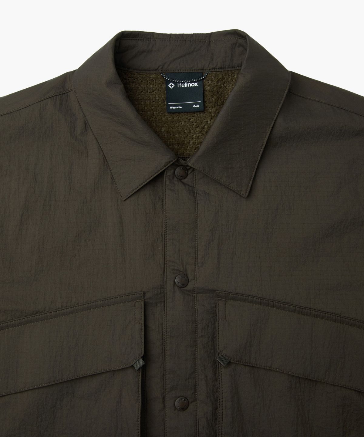 헬리녹스 웨어(HELINOX WEAR) 하이브리드 패디드 셔츠_Brown