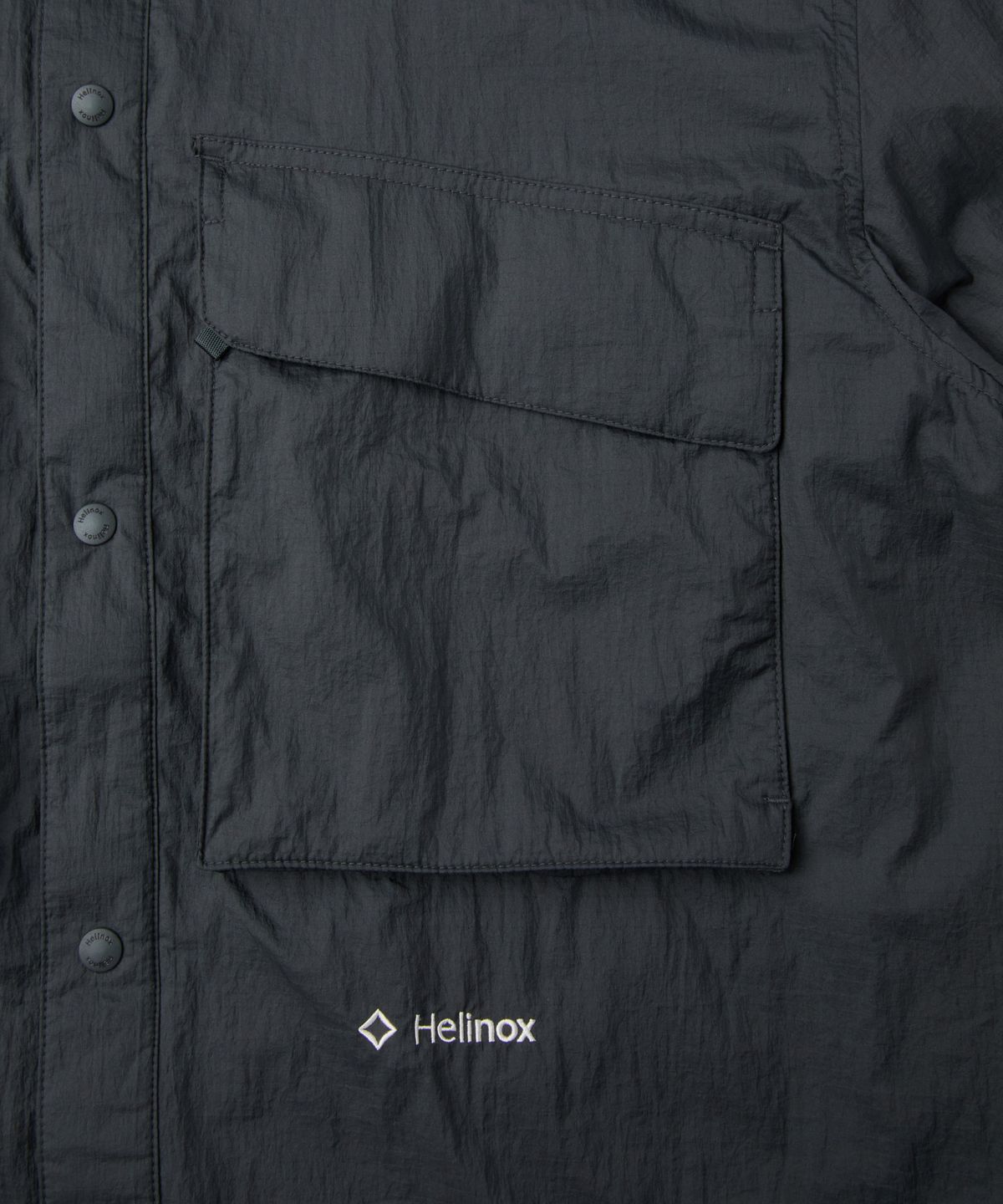 헬리녹스 웨어(HELINOX WEAR) 하이브리드 패디드 셔츠_Charcoal Gray