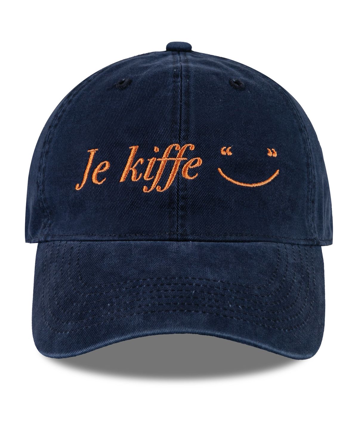키페(KIFFER) Je Kiffe Smile Ball cap-cation navy