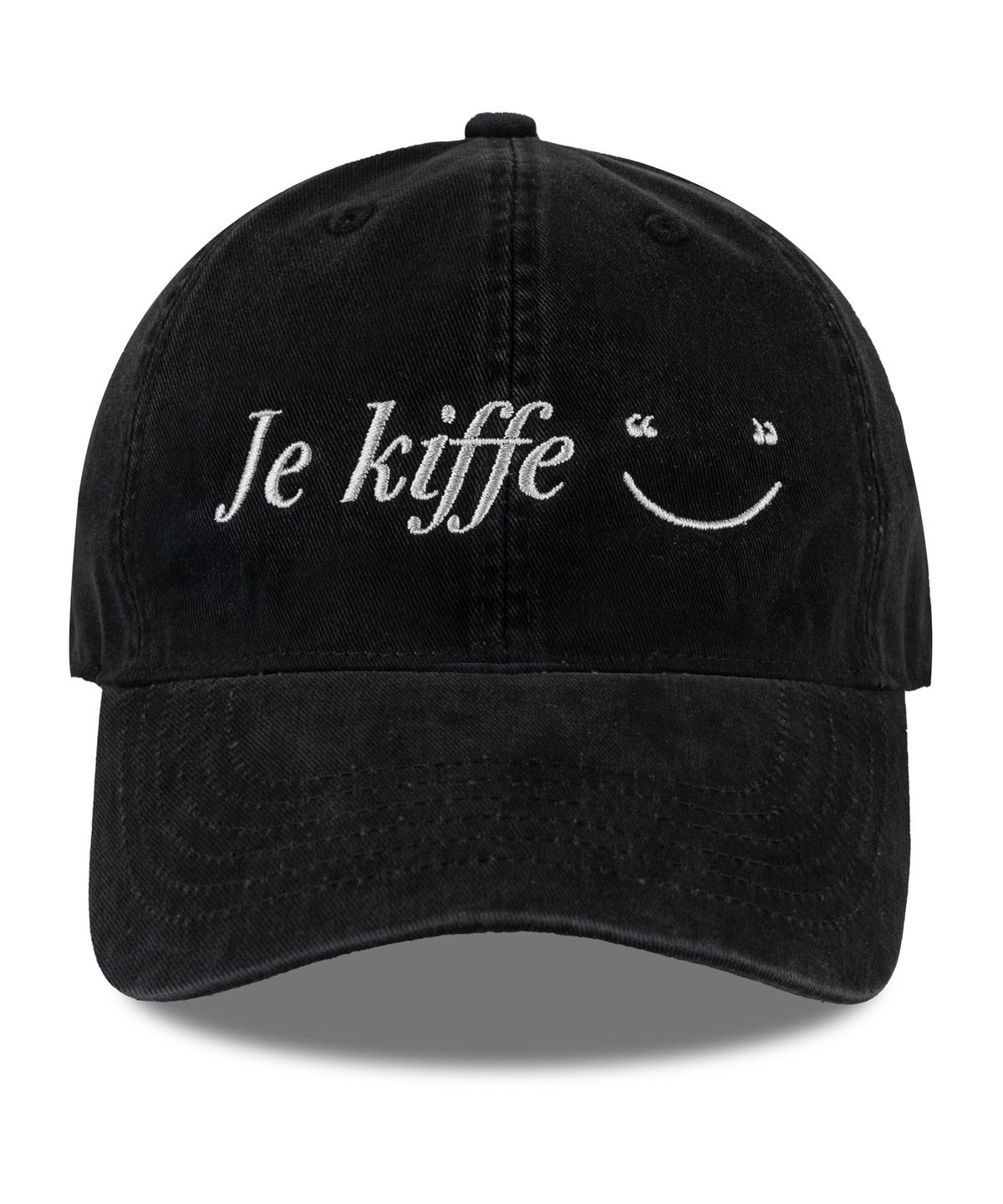 키페(KIFFER) Je Kiffe Smile Ball cap-cation black