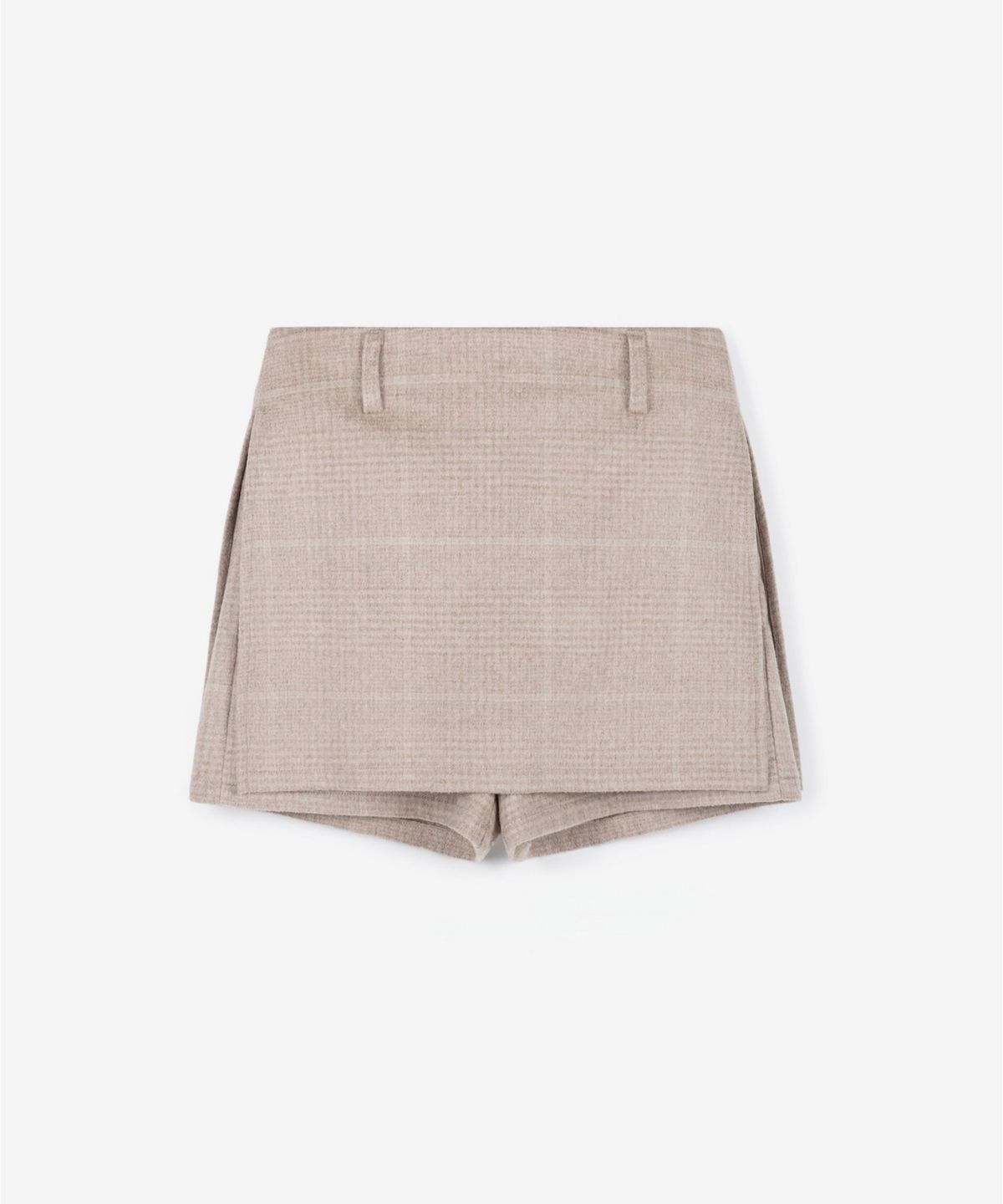 티엔지티 우먼(TNGT WOMAN) W Piacenza Cashmere Wrap Skirt Pants (Beige) TNSK6F403I2