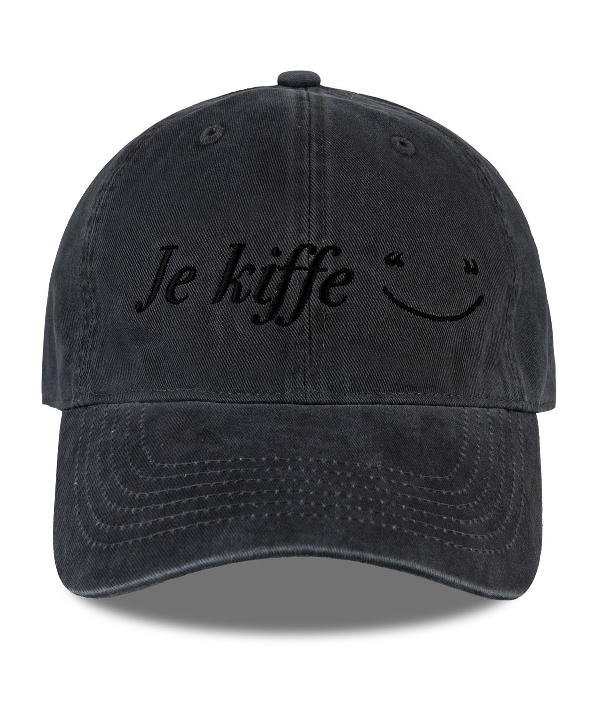 키페(KIFFER) Je Kiffe Smile Ball cap-cation charcoal
