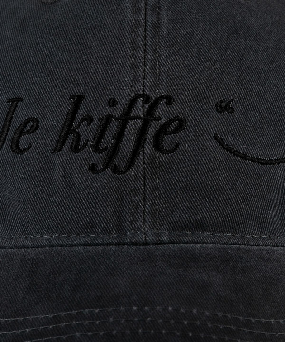 키페(KIFFER) Je Kiffe Smile Ball cap-cation charcoal