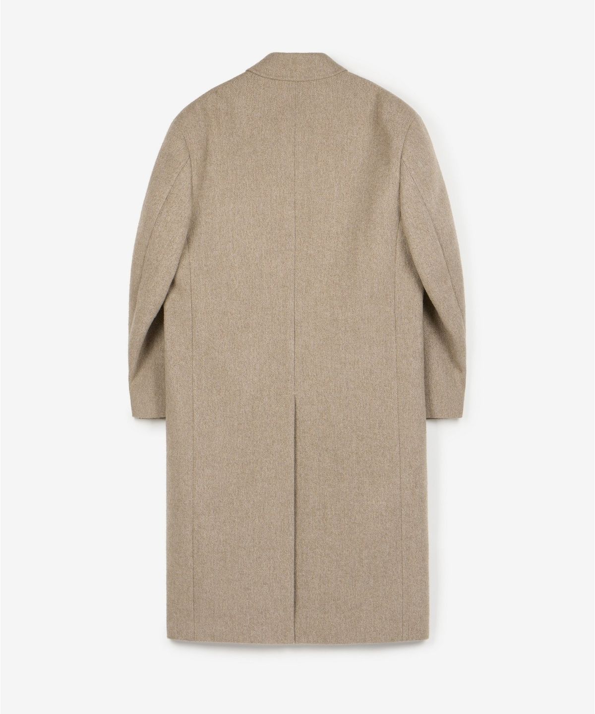 티엔지티 우먼(TNGT WOMAN) W Herringbone Tailored Double Coat (Greyish Beige) TNCO6F102I2