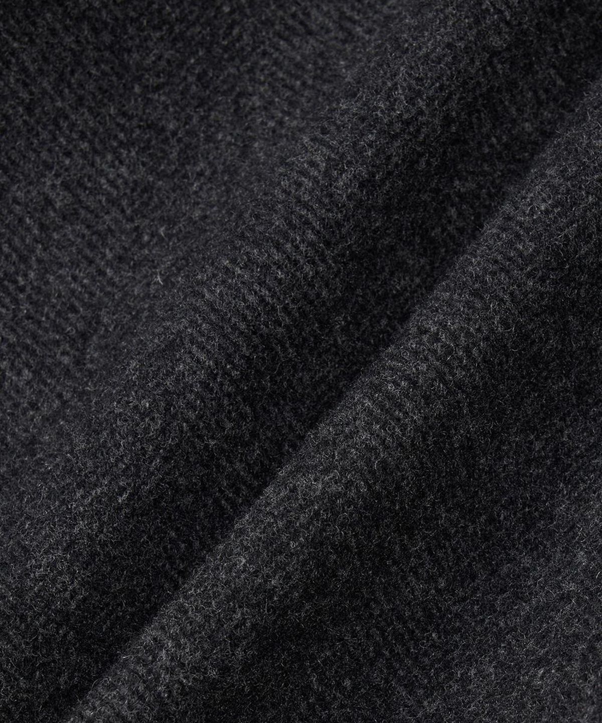 티엔지티 우먼(TNGT WOMAN) W Virgin Wool Herringbone Balmacaan Coat (Dark Grey) TNCO6F100CG