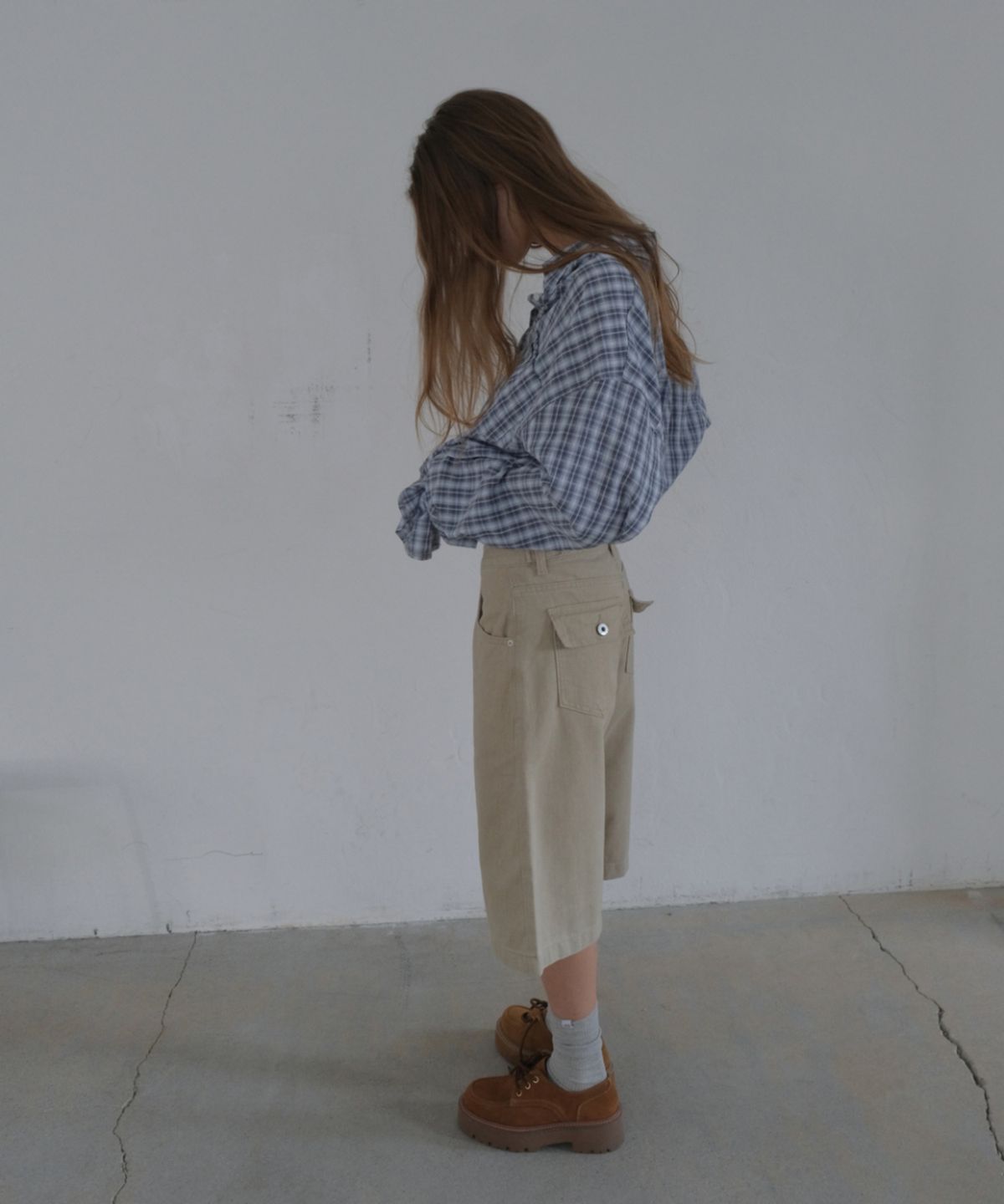 그노노이(GNOHNOEY) 데일리 와이드 하프팬츠