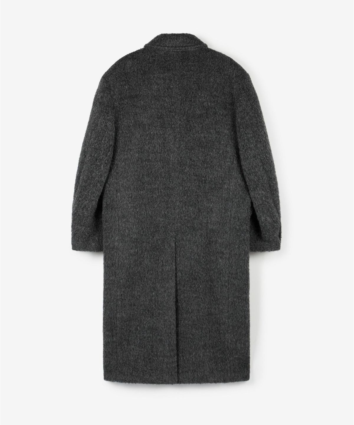 티엔지티 우먼(TNGT WOMAN) W Oversized Alpaca Mac Coat (Dark Grey) TNCO6F101CG