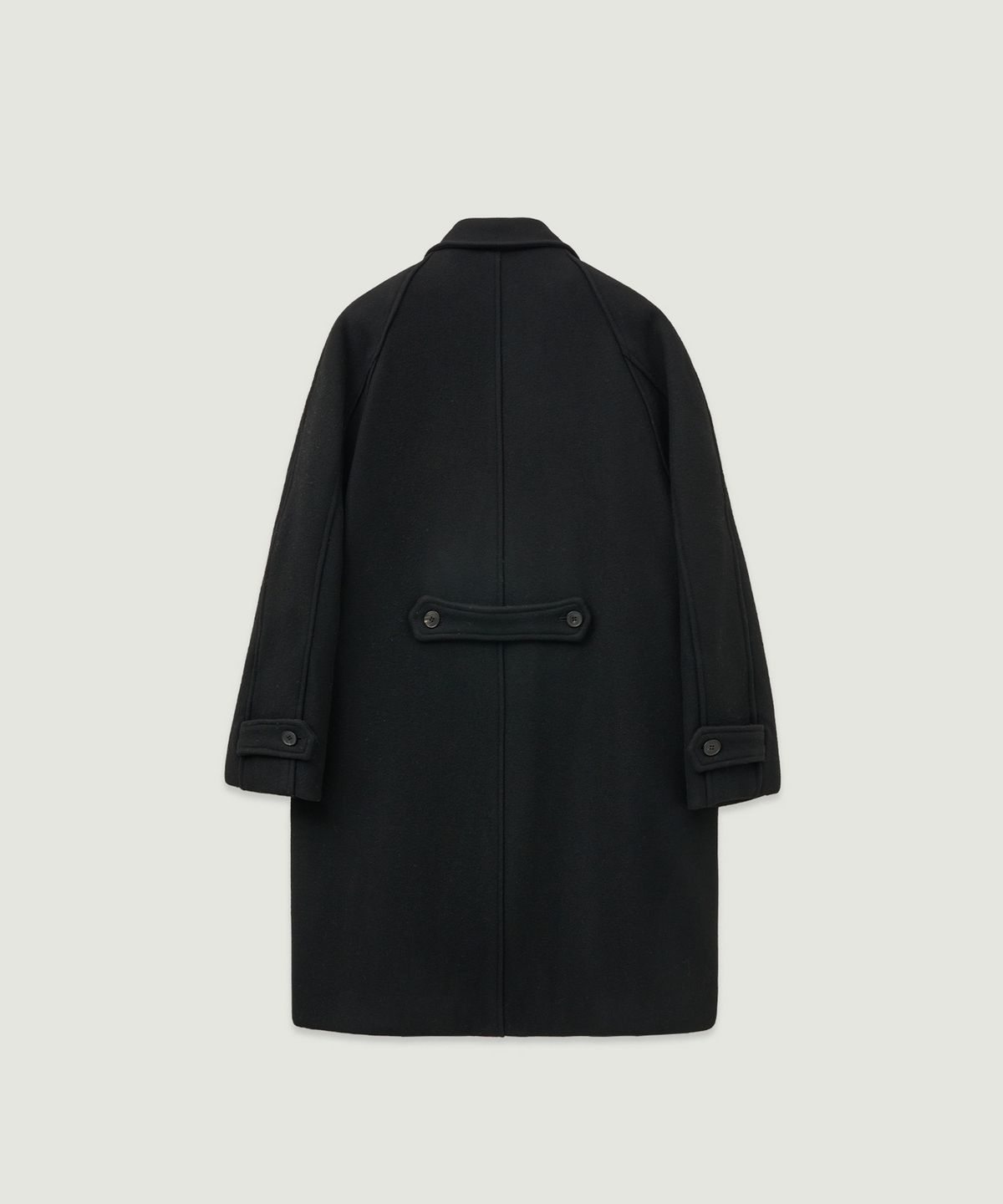 엘무드 우먼(LMOOD WOMEN) ELUI Wool Cashmere Half Coat Black