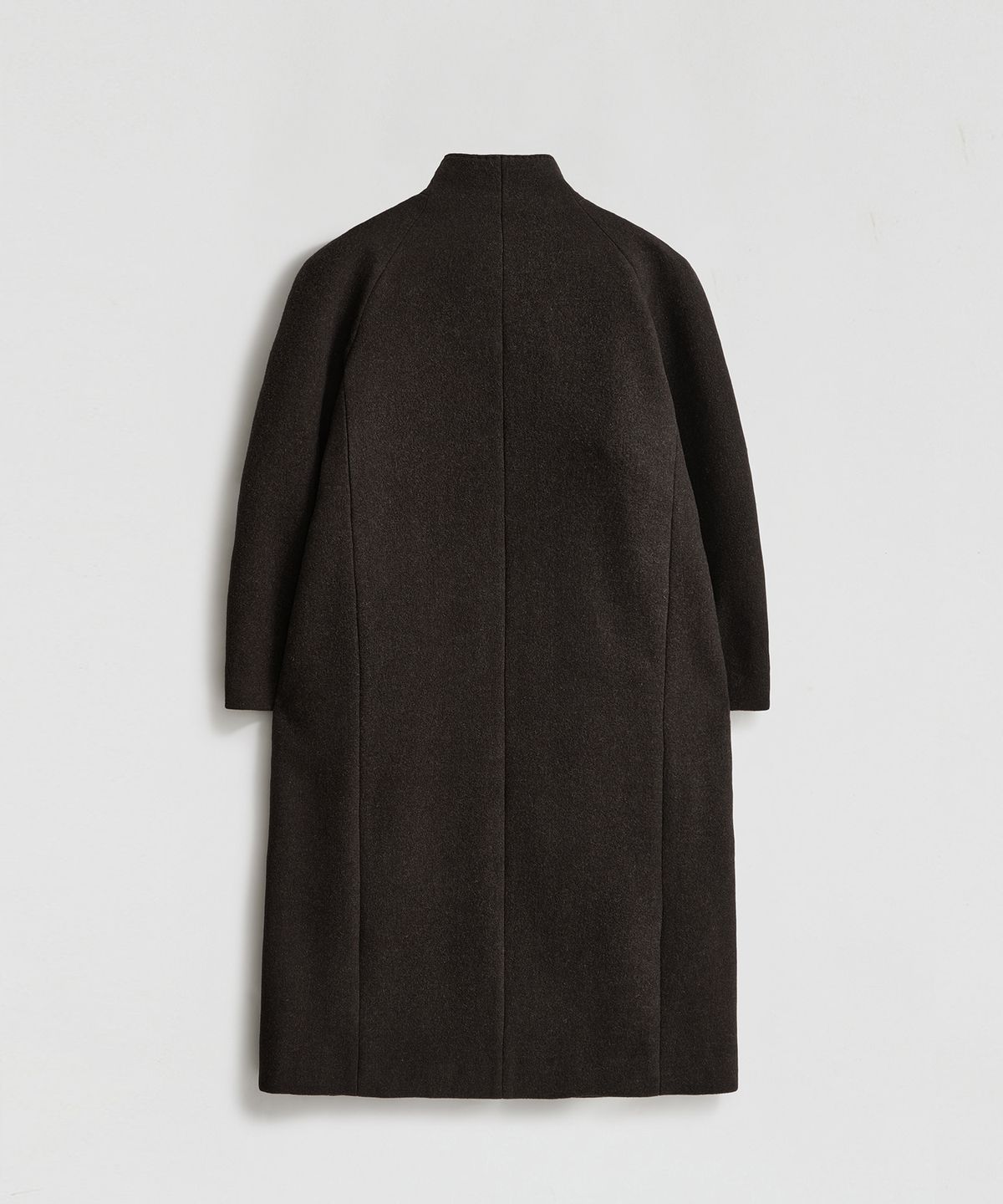 엘무드 우먼(LMOOD WOMEN) MARAIS Wool Coat Plum Noir