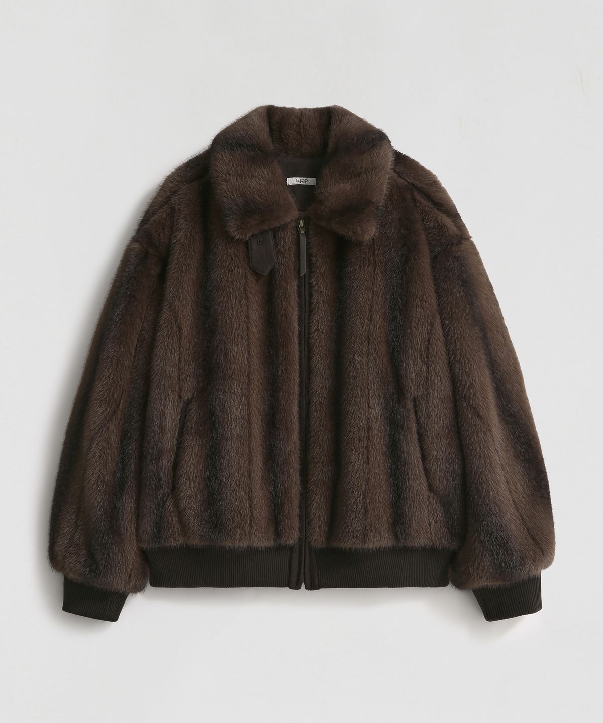 엘무드 우먼(LMOOD WOMEN) CAVALI Fur Blouson Jumper Sable Brown