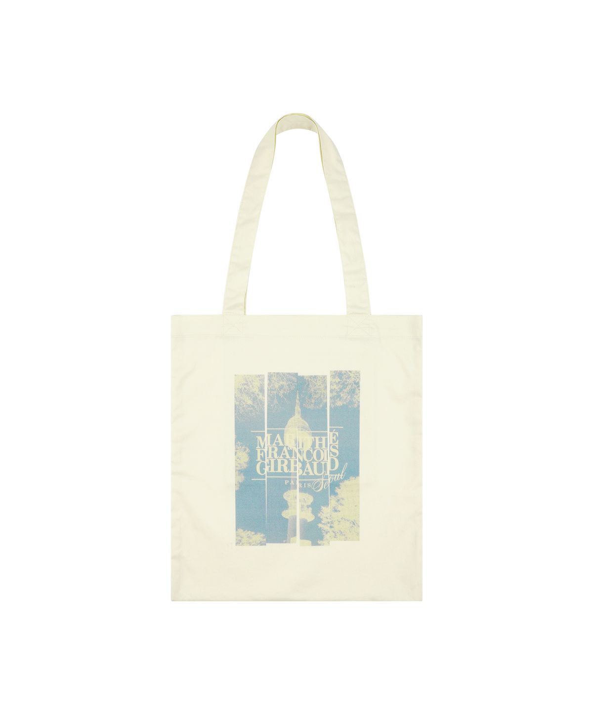 마리떼 프랑소와 저버(MARITHÉ + FRANҪOIS GIRBAUD) SEOUL EXCLUSIVE GRAPHIC ECO BAG ivory