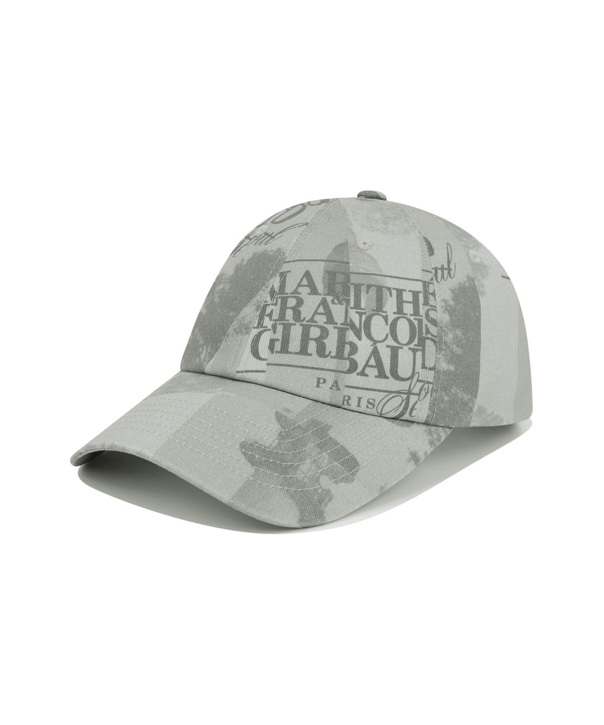마리떼 프랑소와 저버(MARITHÉ + FRANҪOIS GIRBAUD) SEOUL EXCLUSIVE GRAPHIC CAP gray